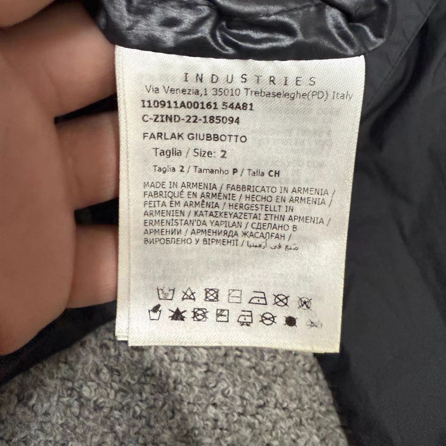 Moncler Moncler Black Collar Color Block Nylon Jacket 2 99 New Size US M / EU 48-50 / 2 - 4 Thumbnail