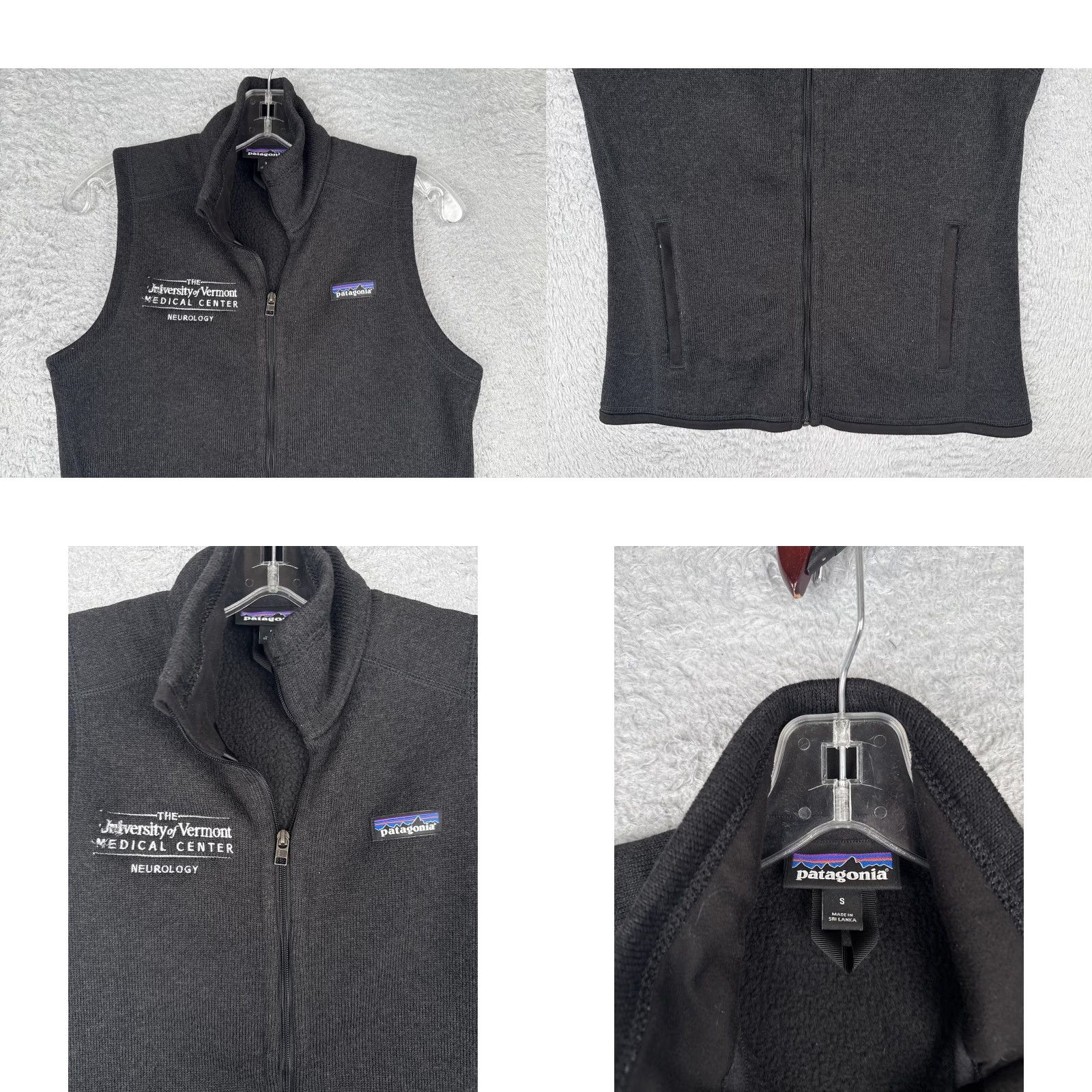 Patagonia Patagonia Better Sweater Vest Womens Small Full Zip Fleece Logo UVM Neurology Size S / US 4 / IT 40 - 8 Thumbnail