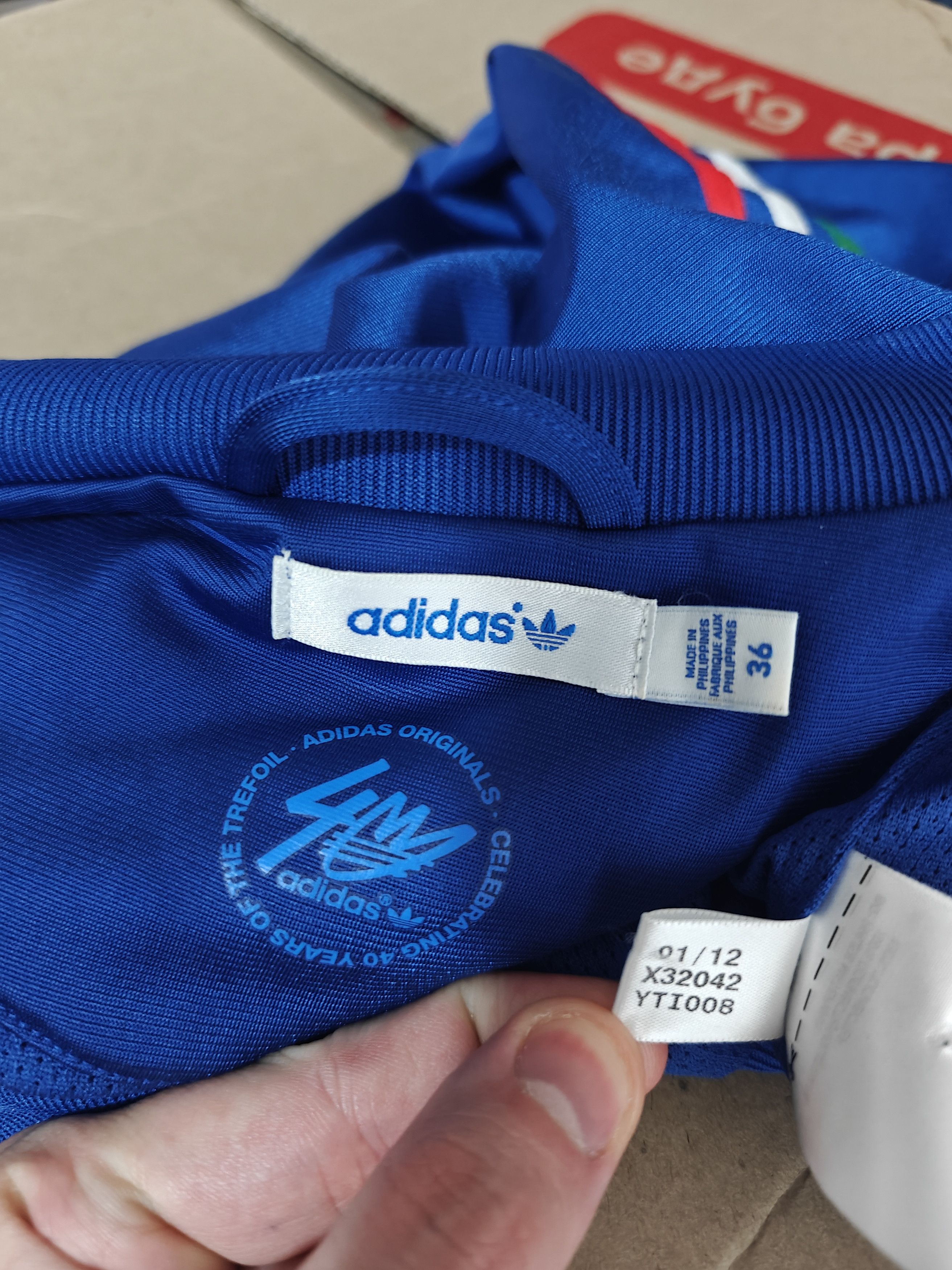 Adidas Adidas Originals Track Top Jacket Zip Blue size 36 Size S / US 4 / IT 40 - 9 Thumbnail