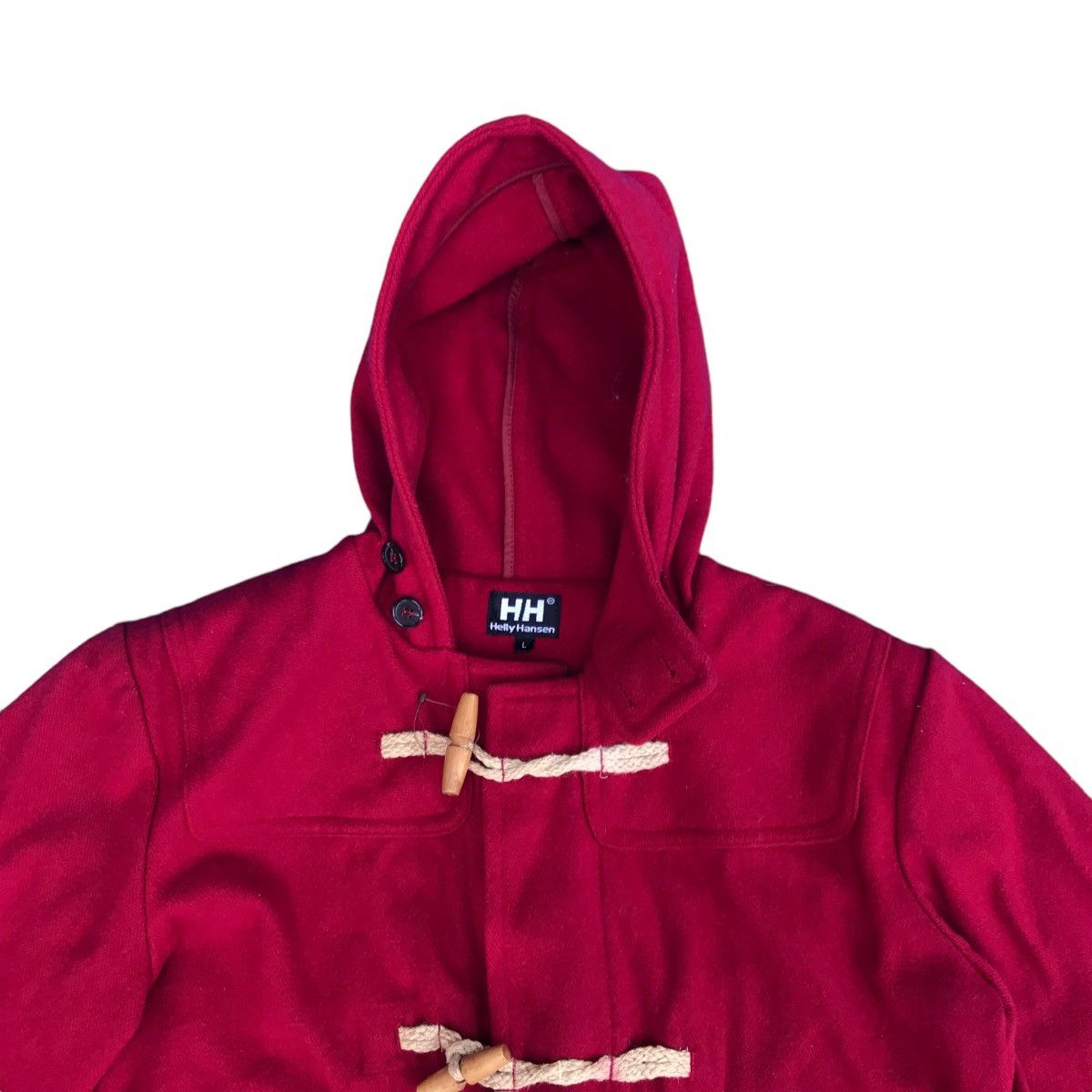Beauty Beast × Helly Hansen Vintage Helly Hansen Duffle Wool Jacket Size US L / EU 52-54 / 3 - 2 Thumbnail