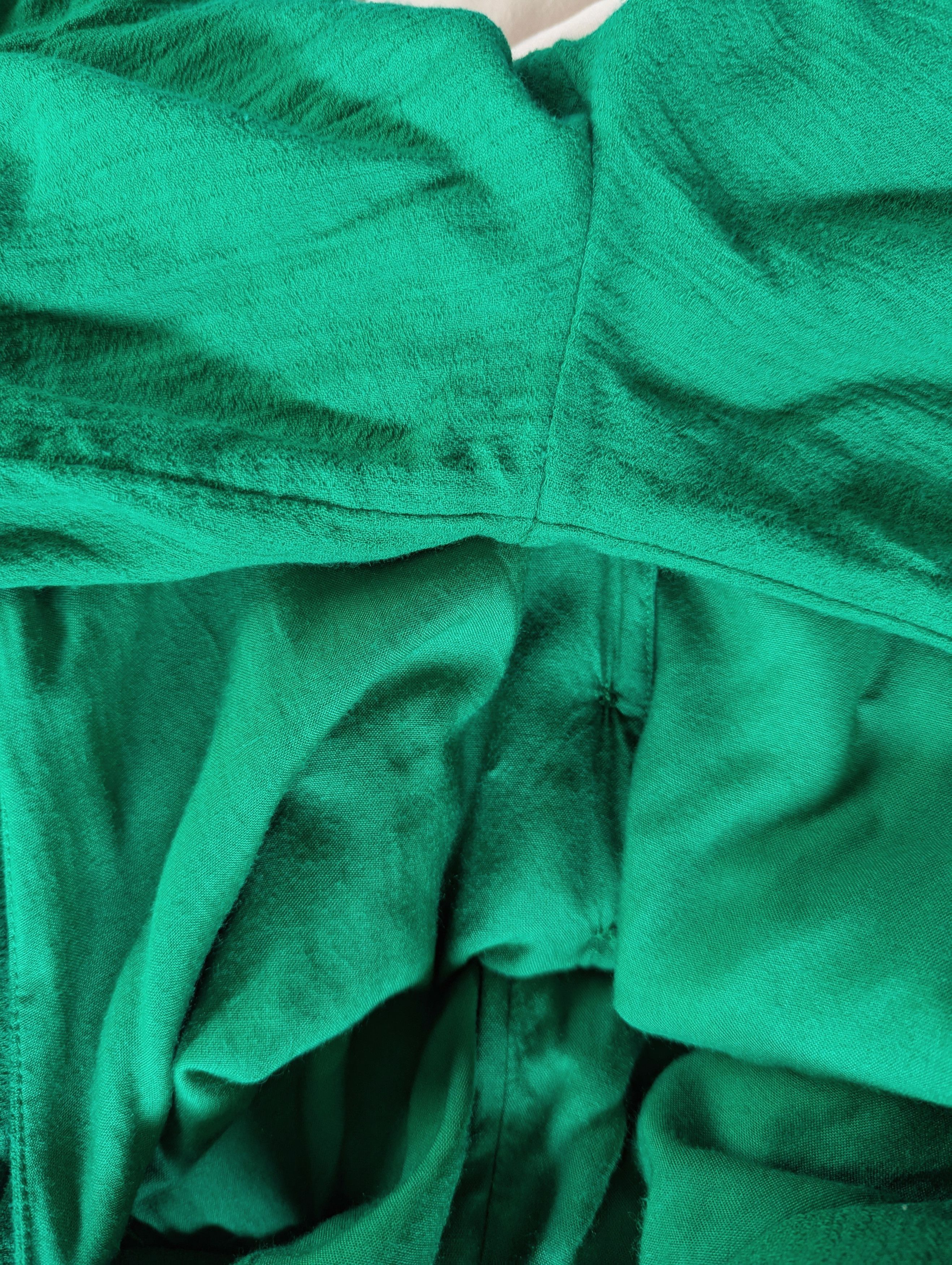 Free People Free People Jumpsuit Kelly Green Boho Overalls Jumpsuit XS Size 25" / US 0 / IT 36 - 16 Thumbnail