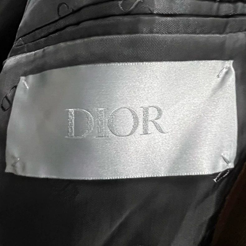 Dior Dior Coffee-colored wool twill coat 2501-Nextarrow Size US M / EU 48-50 / 2 - 4 Thumbnail