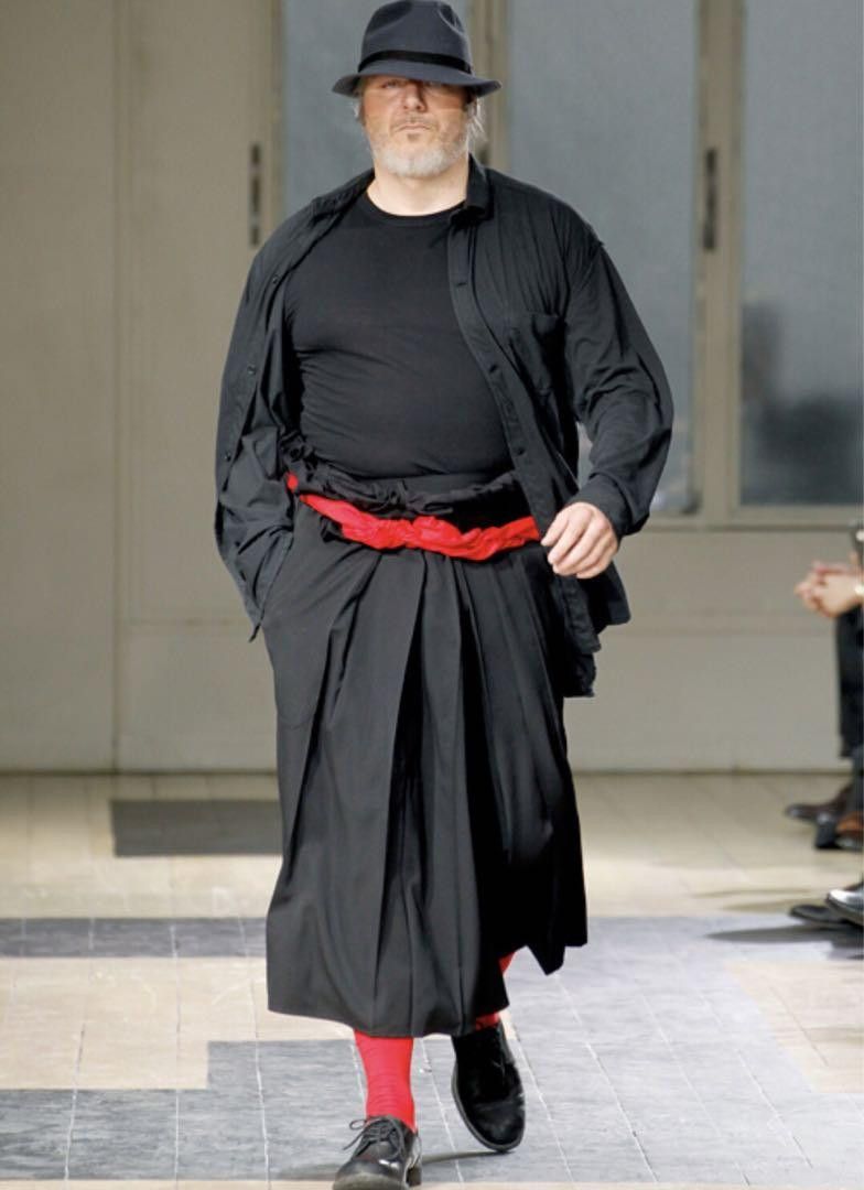 Yohji Yamamoto POUR HOMME 12s archive wool gabardine hakama pants Size US 38 / EU 54 - 7 Thumbnail