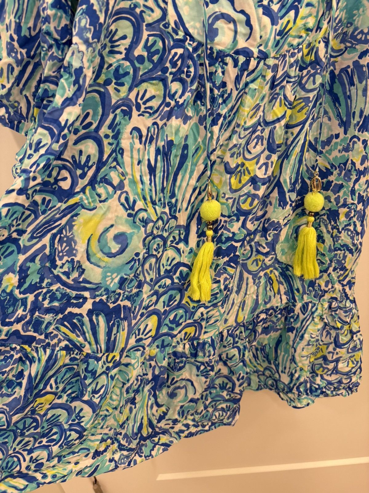 Lilly Pulitzer Lilly Pulitzer Alanna Swing Dress Blue Crush After Party XS Size XS / US 0-2 / IT 36-38 - 9 Thumbnail