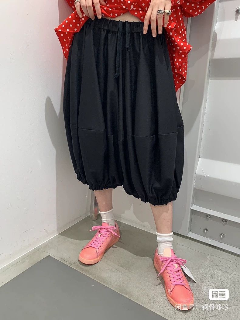 Comme des Garcons Comme Des Garcons size XS Wool pleated drawstring slacks P Size 24" / US 00 / IT 34 - 1 Thumbnail