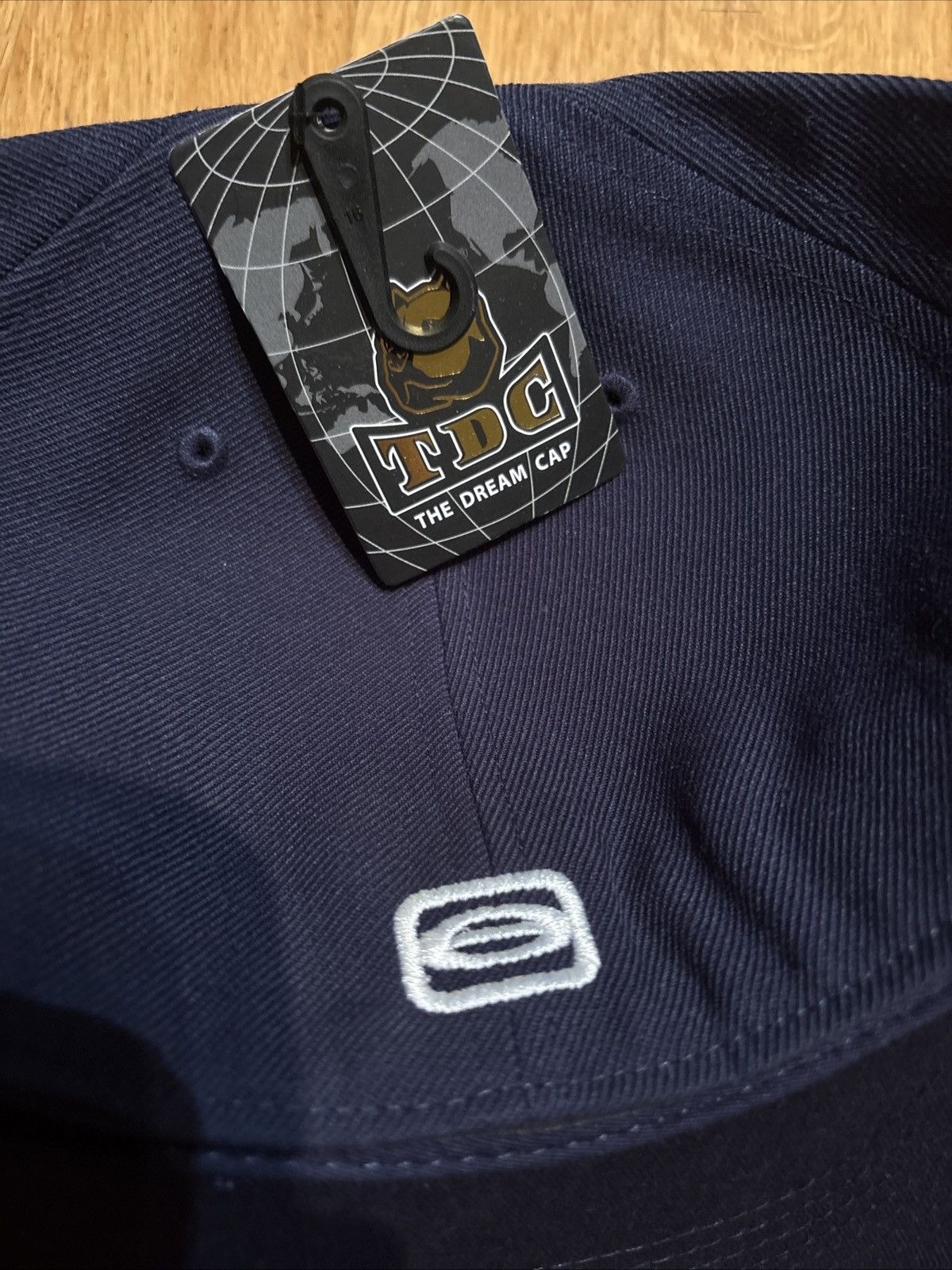 Playboi Carti 7 1/4 Playboi Carti YVL Fitted Hat Navy White Opium - w/ tag Size ONE SIZE - 3 Thumbnail
