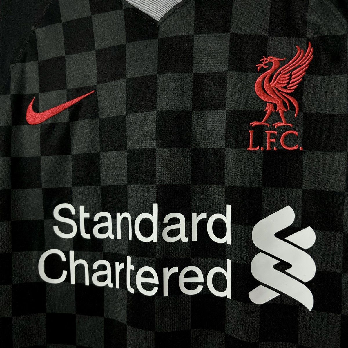 Nike 2020 2021 Liverpool Nike Away Third Kit Soccer Jersey Shirt Size US M / EU 48-50 / 2 - 4 Thumbnail