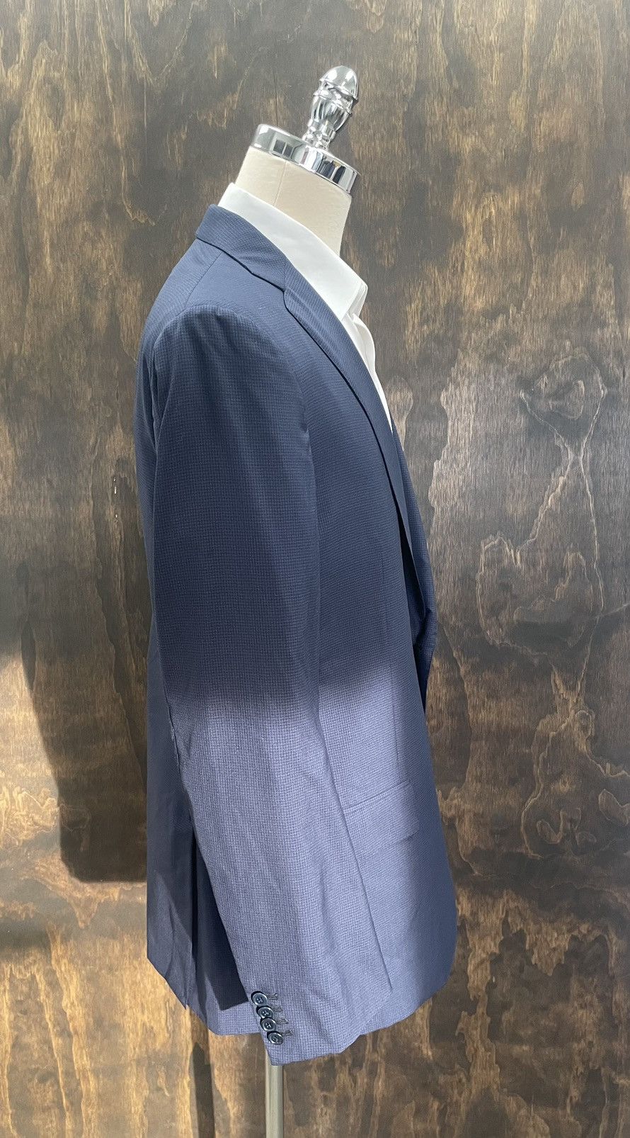 Ermenegildo Zegna Trofeo 600 Micro Check Jacket Size 46L - 4 Thumbnail