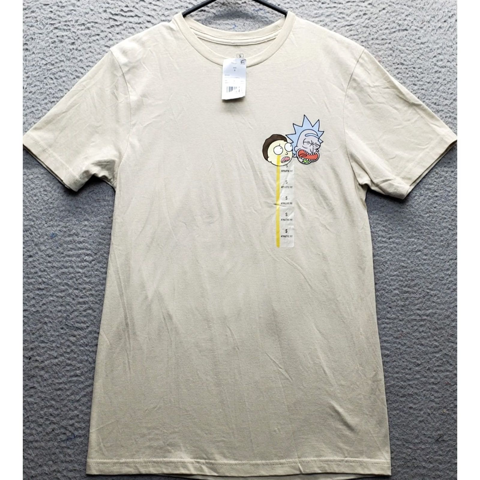 Ripple Junction Ripple Junction Rick and Morty Shirt Unisex S Brown Wubba Lubba Dub Stretch Tee Size US S / EU 44-46 / 1 - 2 Thumbnail
