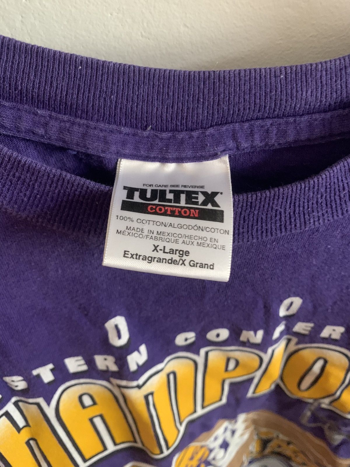 NBA × Vintage 2000S Vintage lakers shirt Size US XL / EU 56 / 4 - 3 Thumbnail
