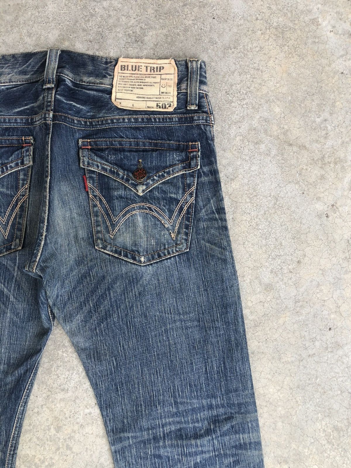 If Six Was Nine Japanese Edwin 503 Flared Jeans Distressed Jeans Size US 32 / EU 48 - 10 Thumbnail