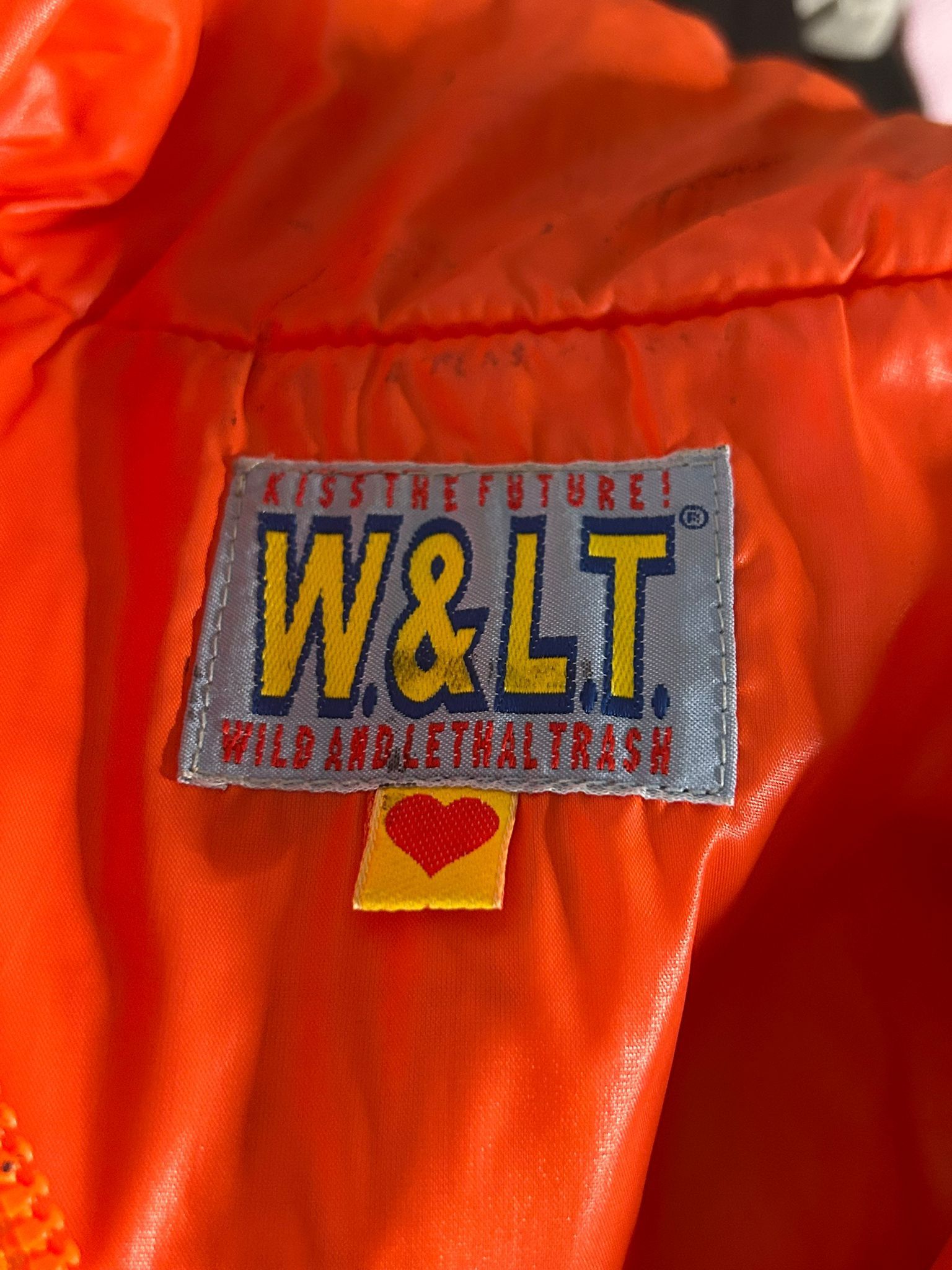 Walter Van Beirendonck Walter Van Beirendonck W&LT Quilted Vest Neon Orange Archive Size US M / EU 48-50 / 2 - 5 Thumbnail