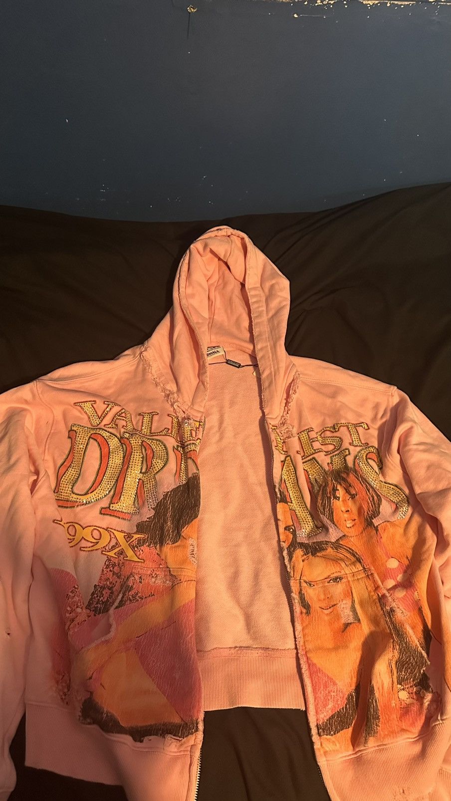 Other Vale Forever Dreams Zip Up Hoodie 'Pink' Size US S / EU 44-46 / 1 - 2 Thumbnail