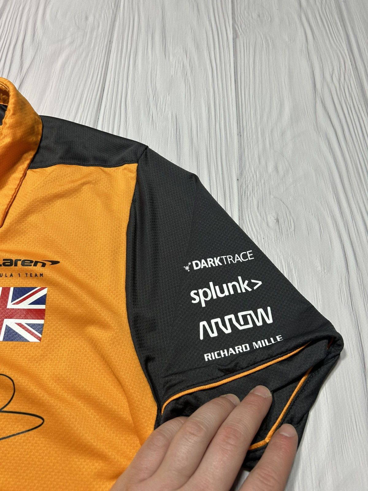 Castore Norris 4 Castore McLaren Racing Jersey Polo Shirt Size US XXL / EU 58 / 5 - 8 Thumbnail