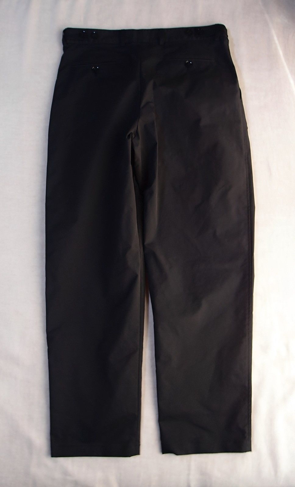 Valentino VALENTINO Tailored Nylon Slacks Black / Size 48 Size US 32 / EU 48 - 3 Thumbnail