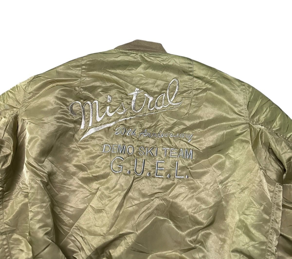 Japanese Brand Mistral type ma-1 reversible bomber jacket Size US M / EU 48-50 / 2 - 8 Thumbnail