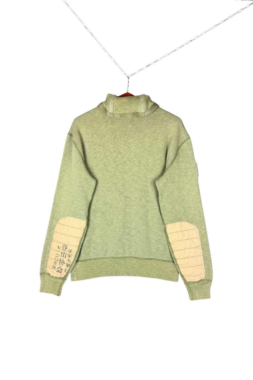 Polo Ralph Lauren 2005 Polo Ralph Lauren Expedition Himalayan Patchwork Hoodie Size US M / EU 48-50 / 2 - 2 Thumbnail