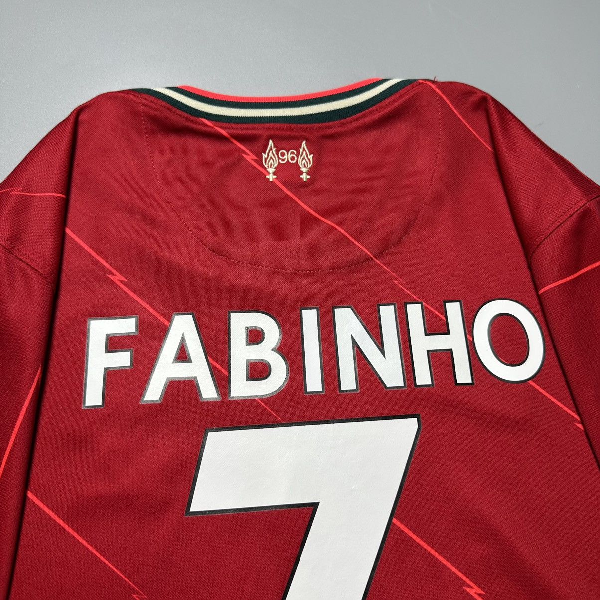 Nike LIVERPOOL NIKE 2021/2022 FOOTBALL HOME JERSEY #3 FABINHO Size US M / EU 48-50 / 2 - 12 Thumbnail