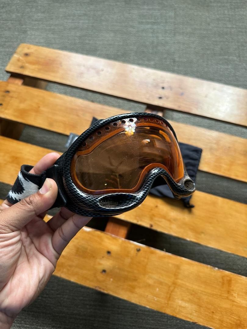 Oakley OAKLEY A FRAME CARBON FIBER SNOW GOGGLES Size ONE SIZE - 1 Thumbnail