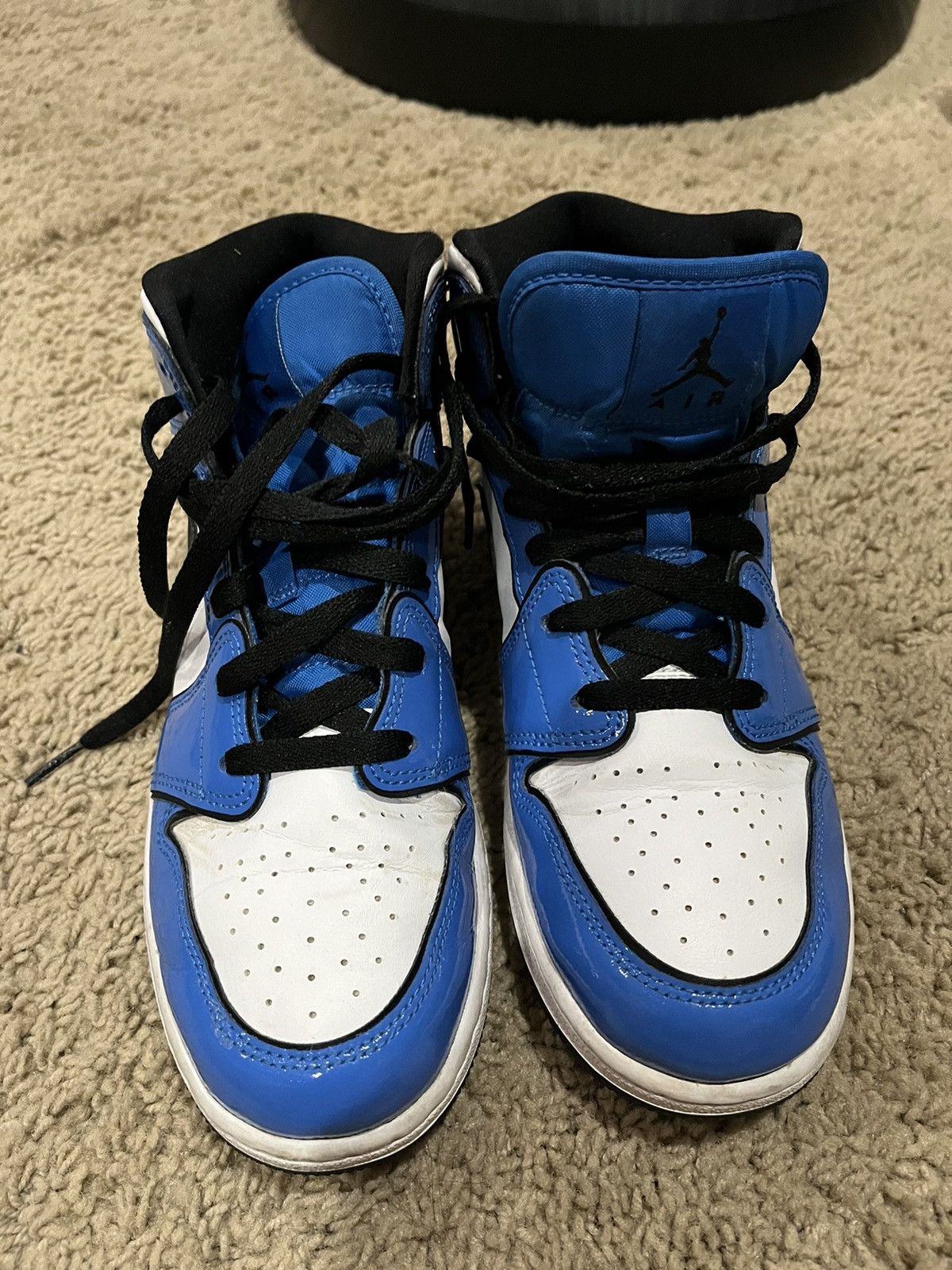 Jordan Brand air jordan 1 mid se blue 7Y Size US 7 / EU 40 - 9 Thumbnail