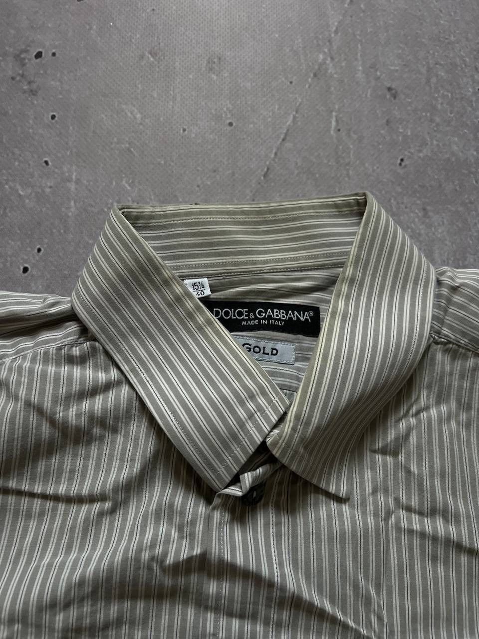 Dolce & Gabbana Dolce & Gabbana men's striped shirt, size 40/15 3/4 Size US M / EU 48-50 / 2 - 6 Thumbnail