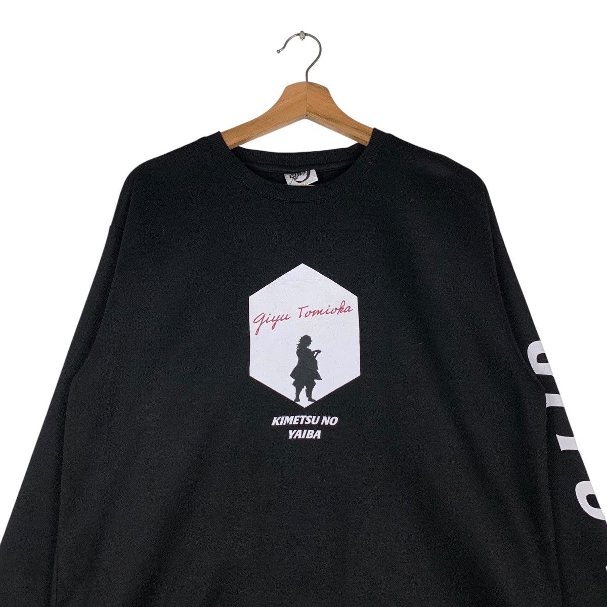 Vintage Demon Slayer Giyu Tomioka Long Sleeve T Shirt #1364-C62 Size US L / EU 52-54 / 3 - 2 Thumbnail