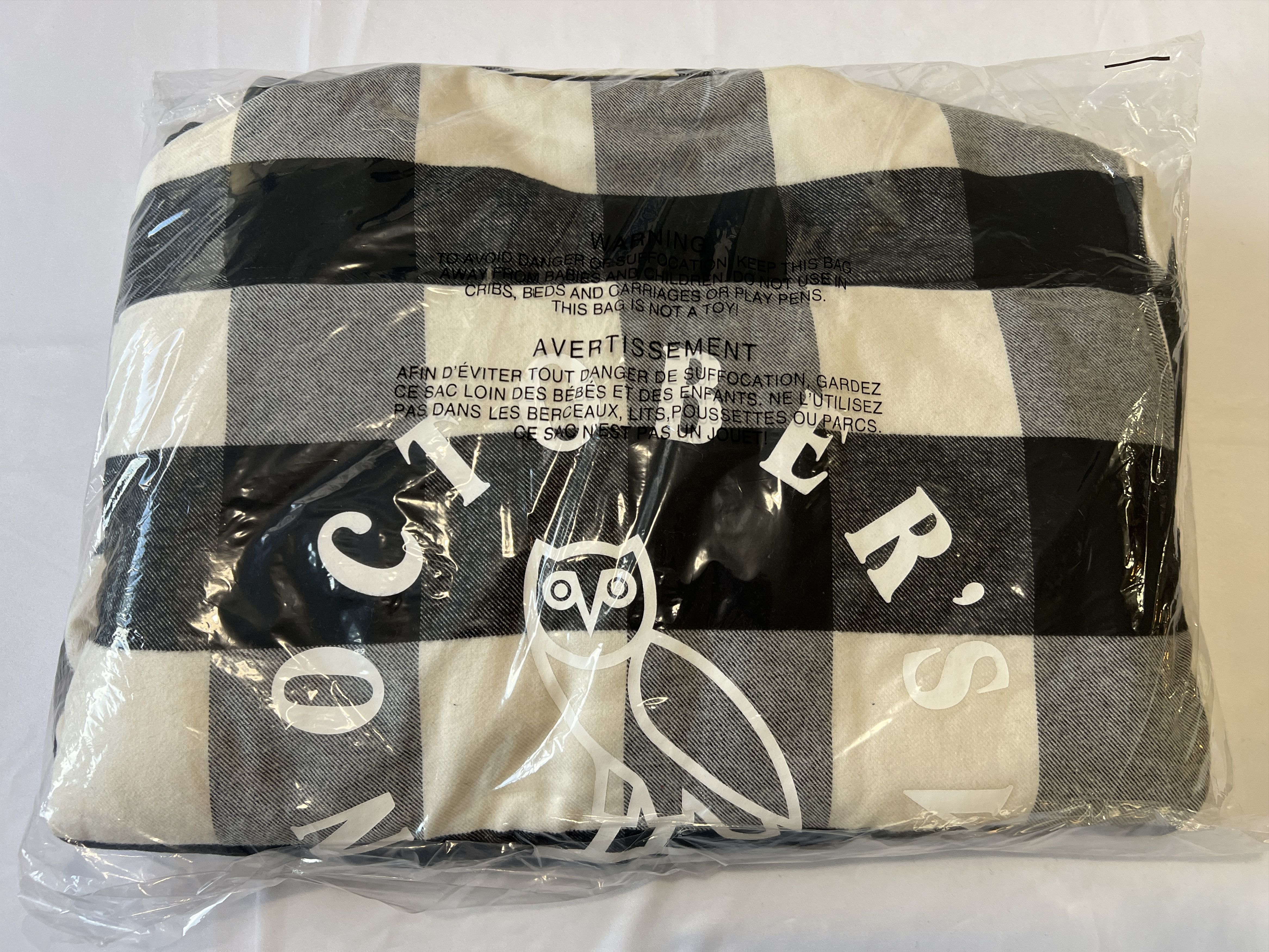 Drake *RARE* OVO Sherpa Lined Flannel Jacket Snow Size US XL / EU 56 / 4 - 1 Thumbnail