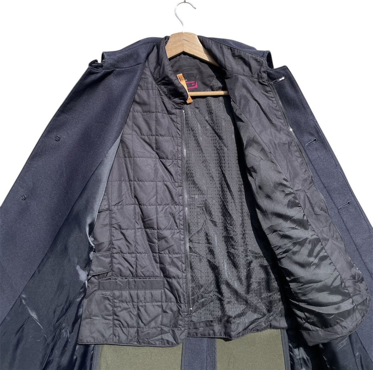 Mr. Junko RARE🔥 Navy Blue Mr. Junko London Trench Coat Jacket Size US S / EU 44-46 / 1 - 7 Thumbnail