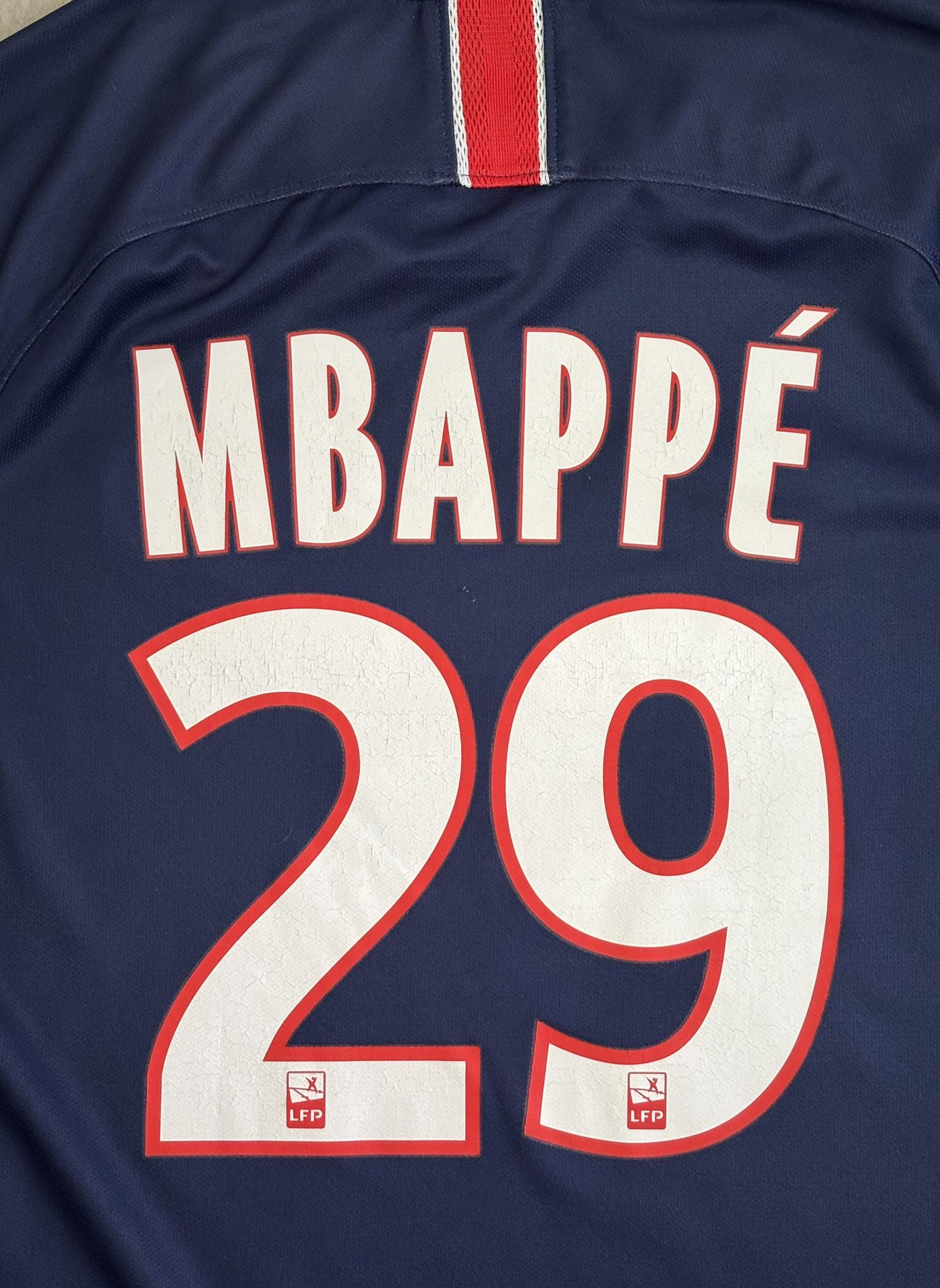 Nike Paris Saint Germain 2018/2019 Mbappe 29 Nike Football Jersey Size US S / EU 44-46 / 1 - 13 Thumbnail