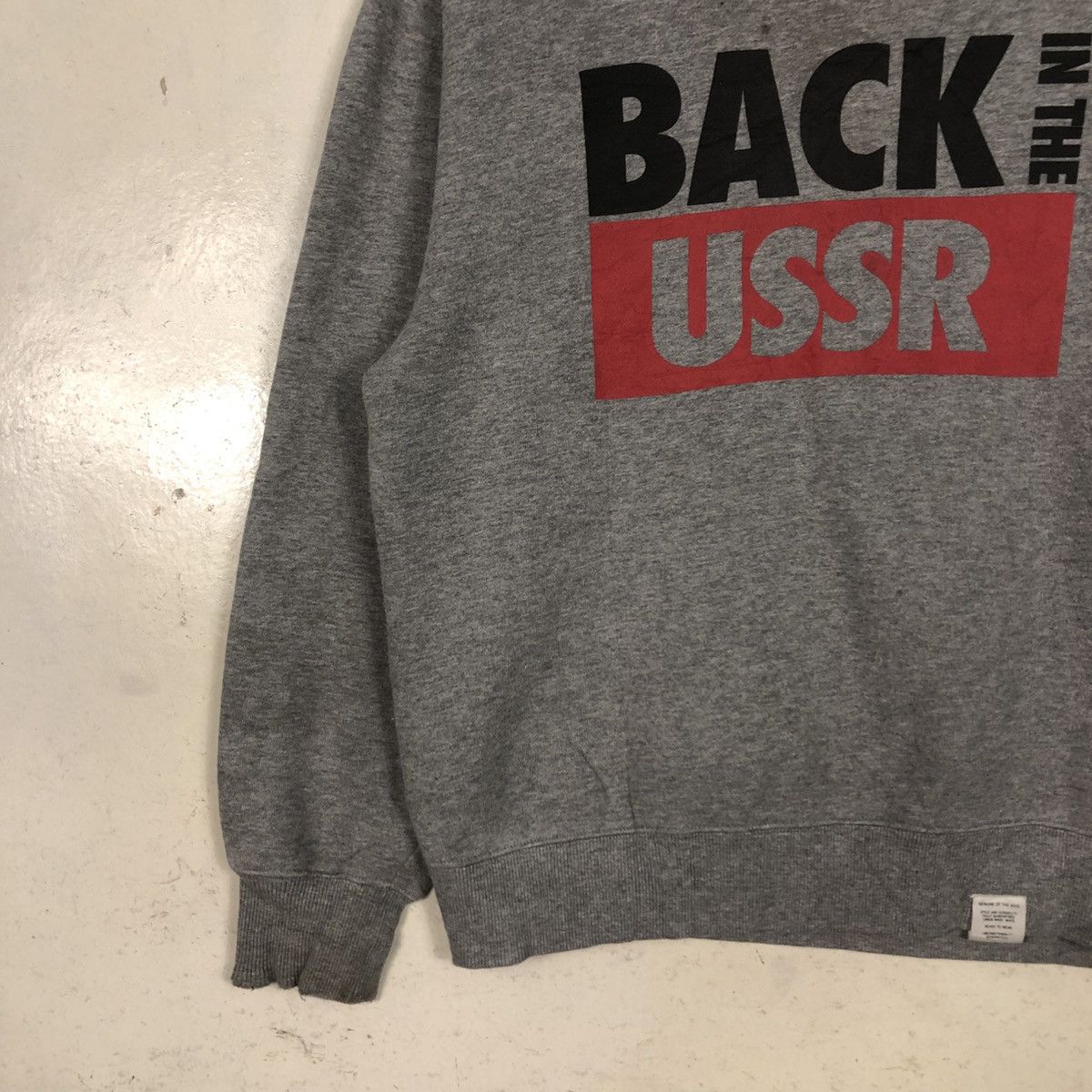 Japanese Brand 📌Vintage Sweatshirt Band The Beatles Azul Big Logo Size US S / EU 44-46 / 1 - 6 Thumbnail