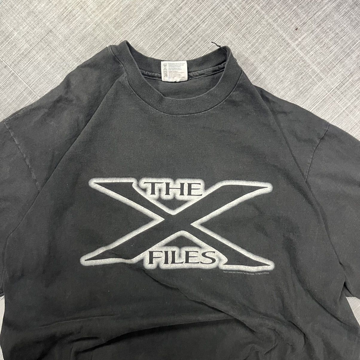 Hanes × Vintage VTG 90s X-Files Movie Promo Tee Size US XL / EU 56 / 4 - 2 Thumbnail