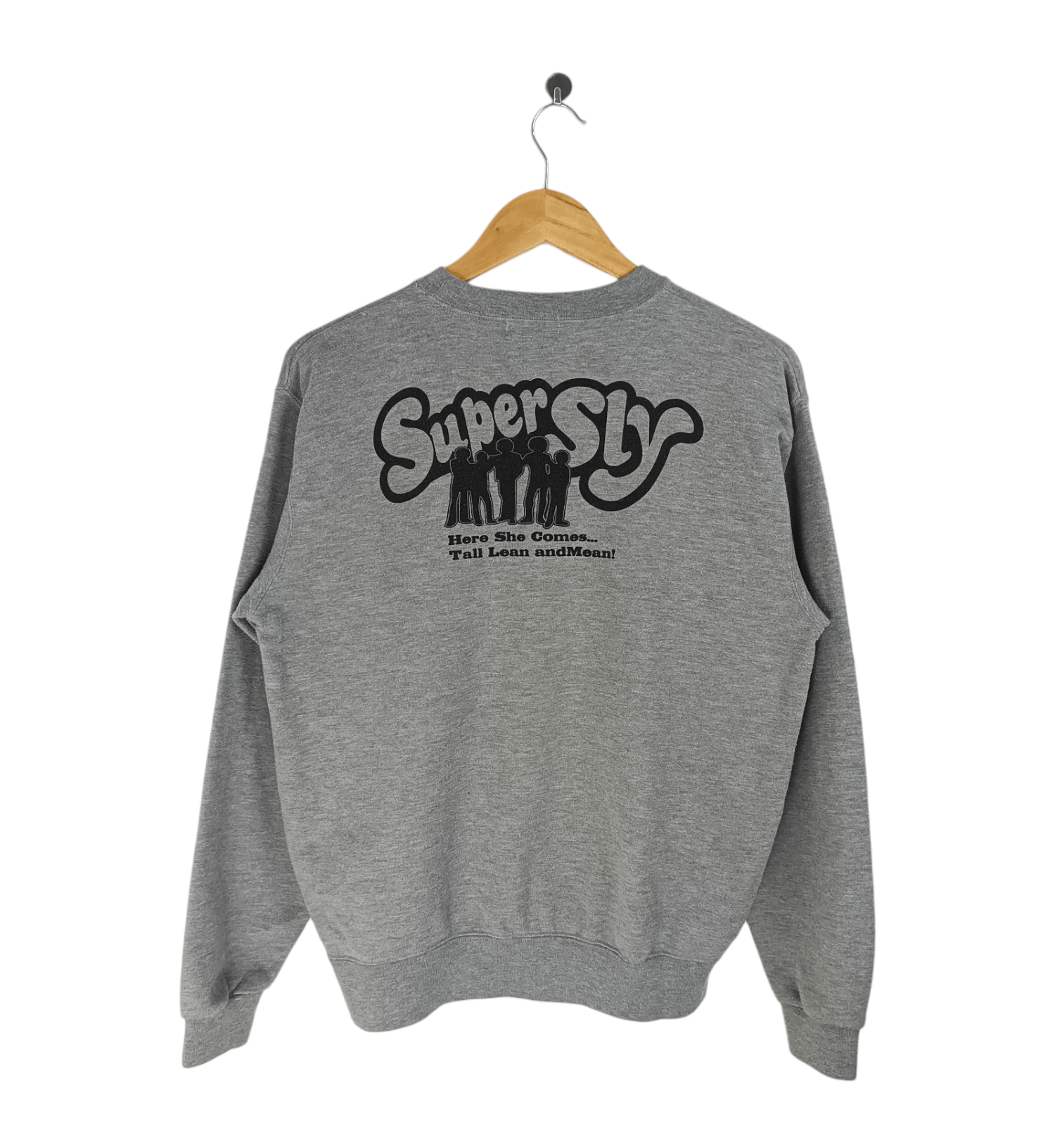 Japanese Brand VINTAGE SUPER SLY TALL, LEAN & MEAN SEXY HUMOR SWETSHIRT Size US M / EU 48-50 / 2 - 2 Thumbnail