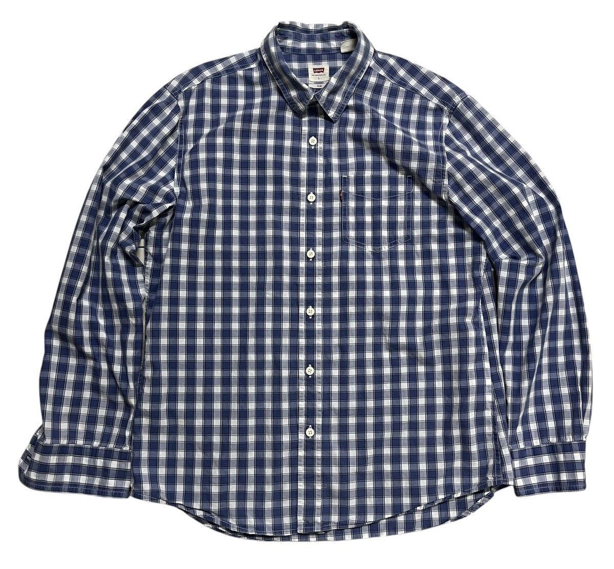 Levi's × Levi's Made & Crafted × Levi's Vintage Clothing Levis Checkered Button Up Shirt Size US M / EU 48-50 / 2 - 1 Thumbnail