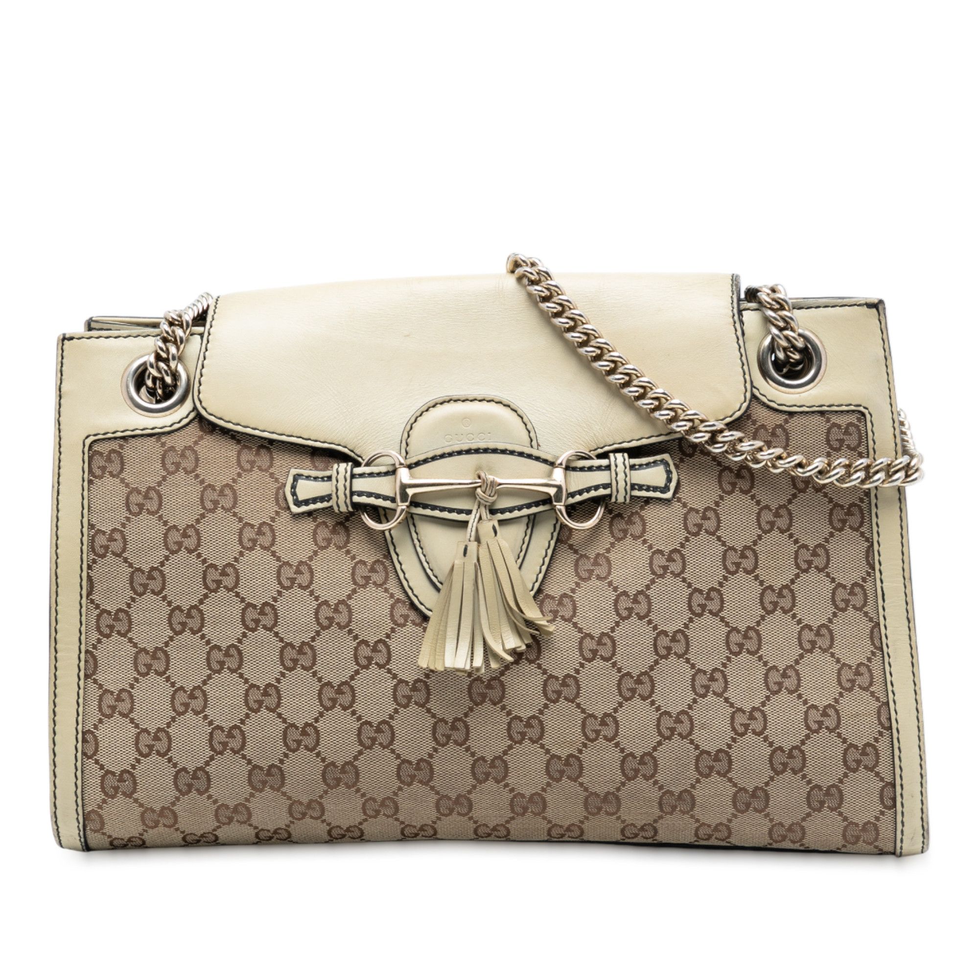 Gucci Gucci Large GG Canvas Emily Shoulder Bag Size ONE SIZE - 1 Thumbnail