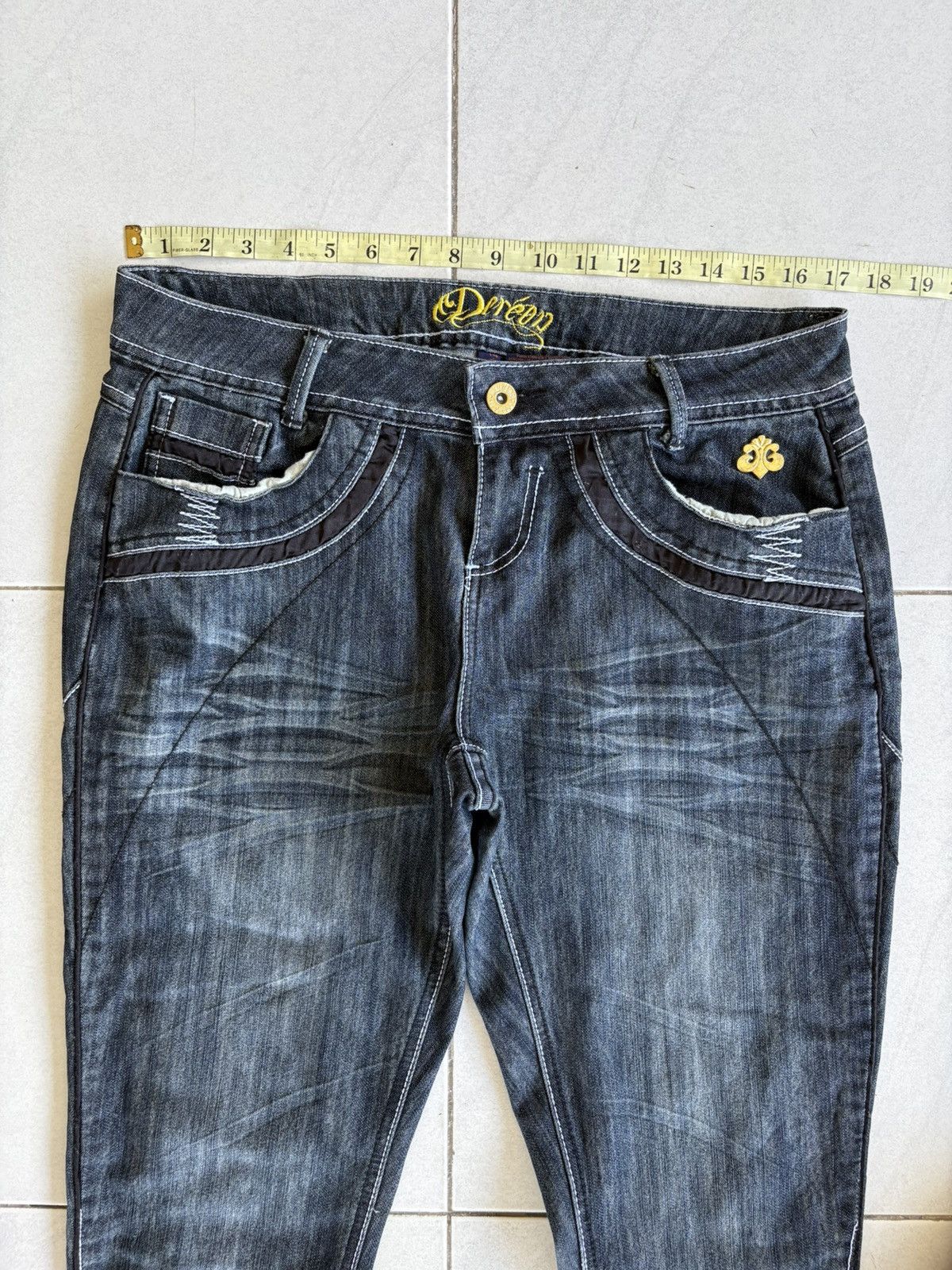 Other Dereon Streetwear Distressed Denim Size US 33 - 4 Thumbnail