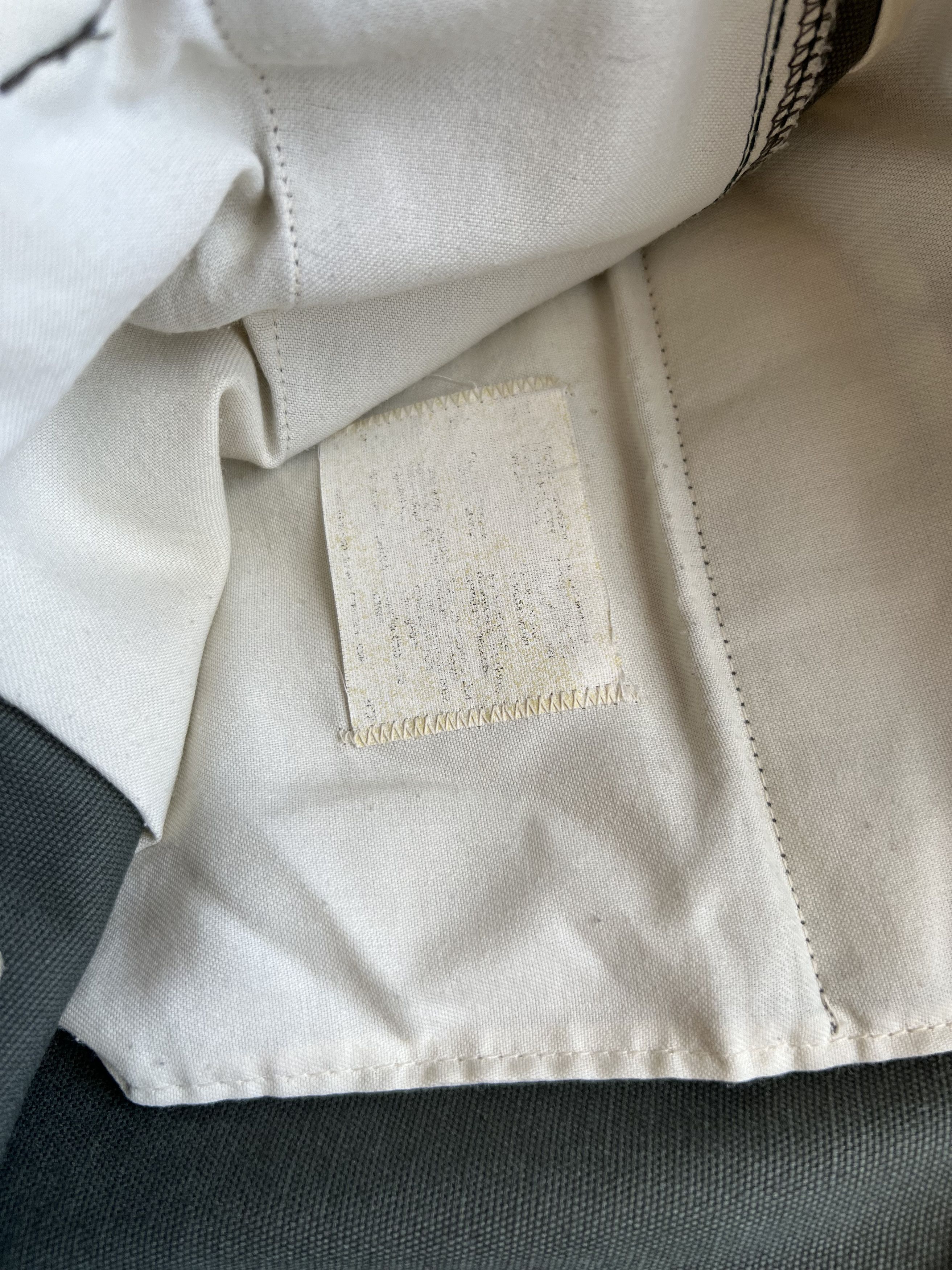 Other Vintage Heavy Canvas Chino Military War Work Pants Size US 34 / EU 50 - 7 Thumbnail