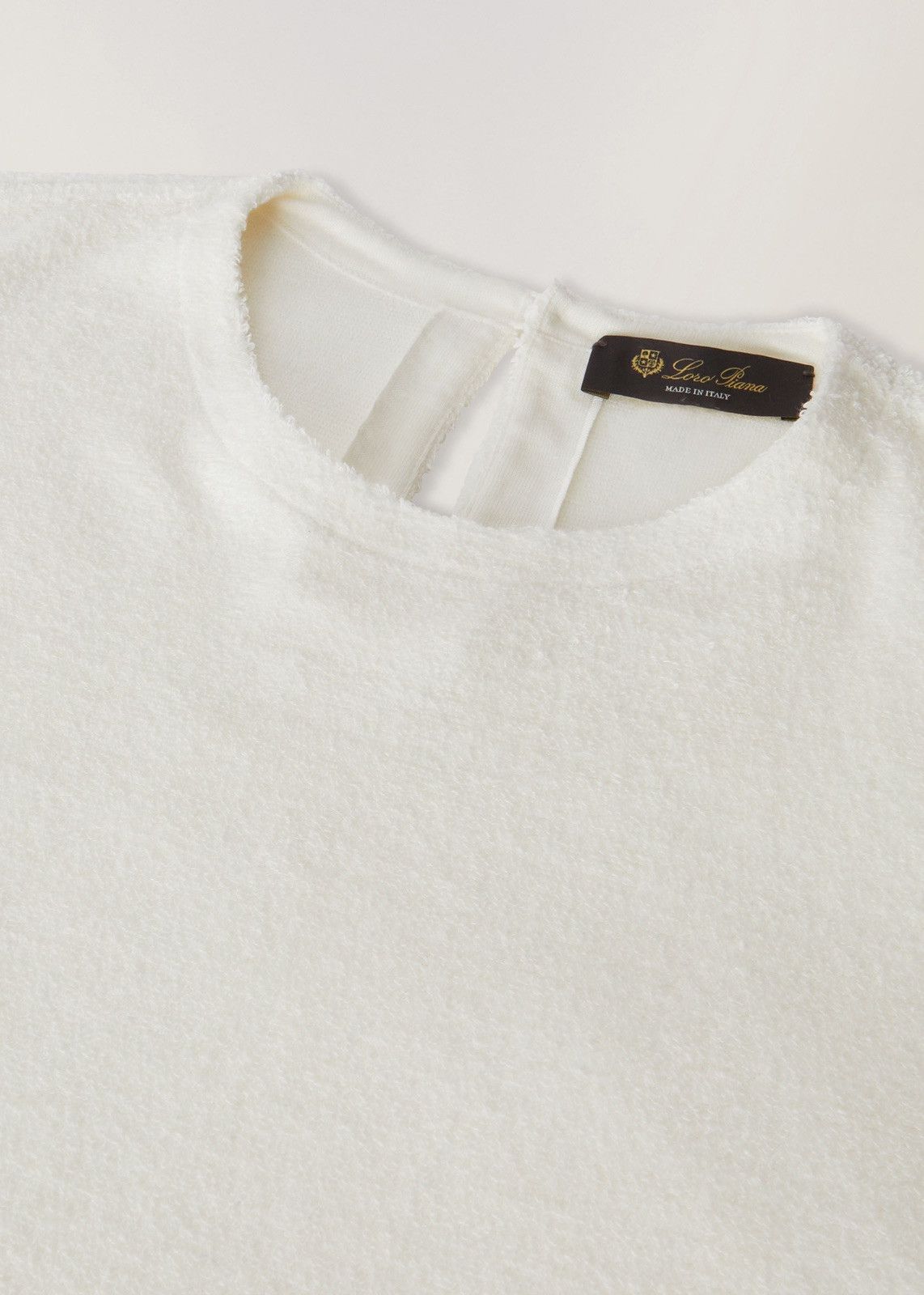 Loro Piana o1srvl11e0424 T- Shirt in White Size XL / US 12-14 / IT 48-50 - 3 Thumbnail