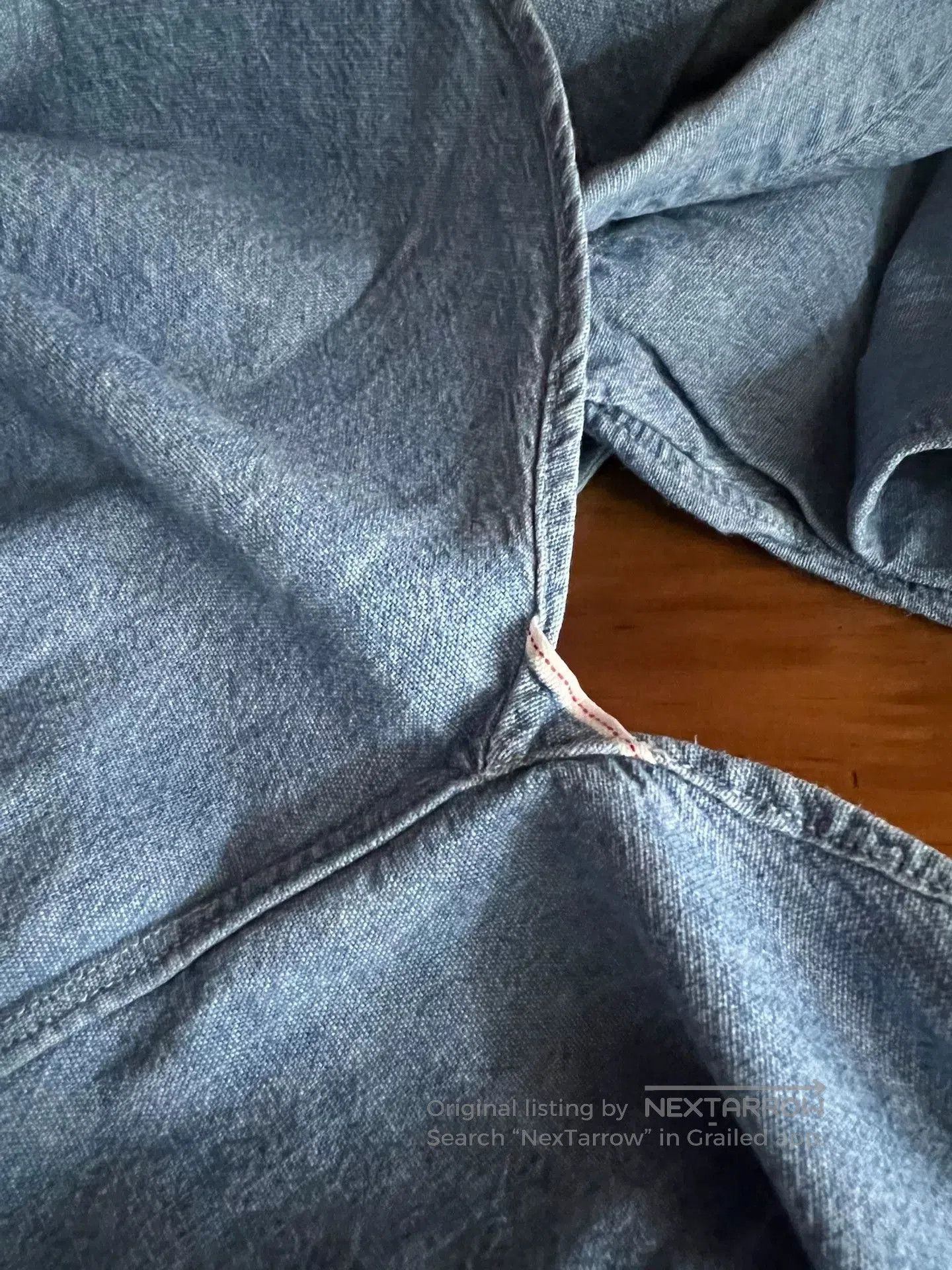 Oldblue Co. Old Joe Selvedge Denim Work Shirt. Size US M / EU 48-50 / 2 - 9 Thumbnail