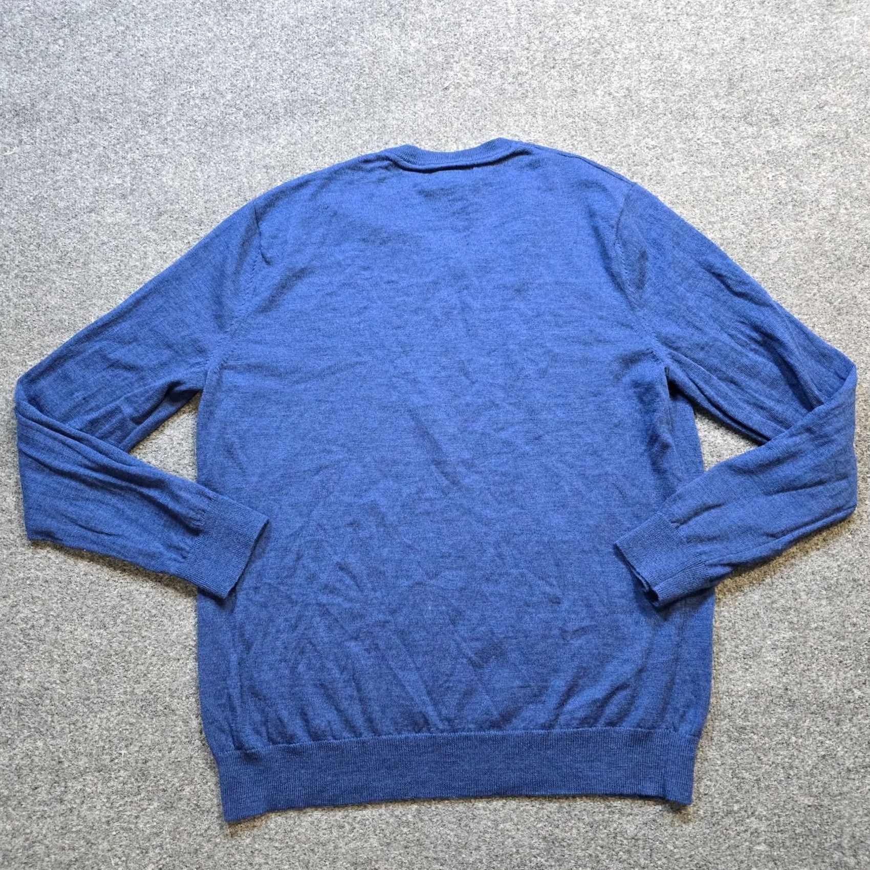 Banana Republic Banana Republic Mens Blue Merino Wool Long Sleeve Sweater XL Casual Size US XL / EU 56 / 4 - 7 Thumbnail