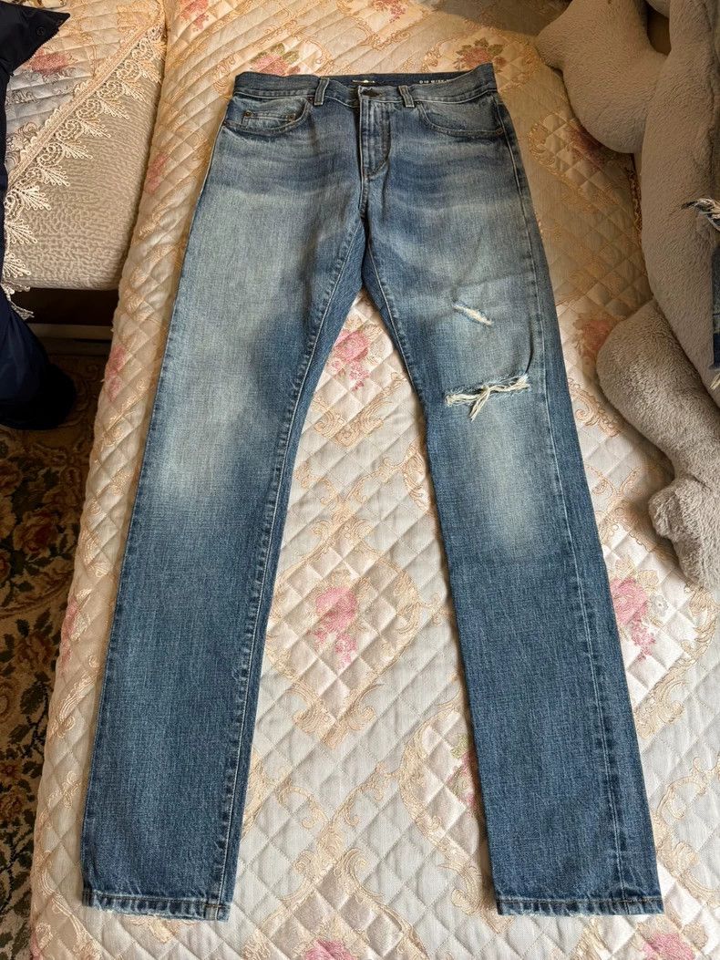 Saint Laurent Paris saint laurent parisBlue Slim Jeans 2503-Nextarrow Size US 31 - 1 Thumbnail