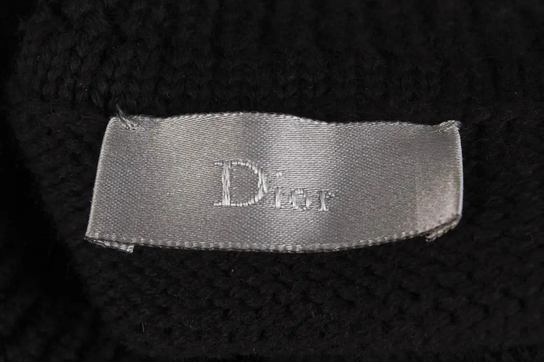 Dior × Hedi Slimane Dior Homme Turtleneck Prototype AW03 Luster Sweater Size US M / EU 48-50 / 2 - 5 Thumbnail