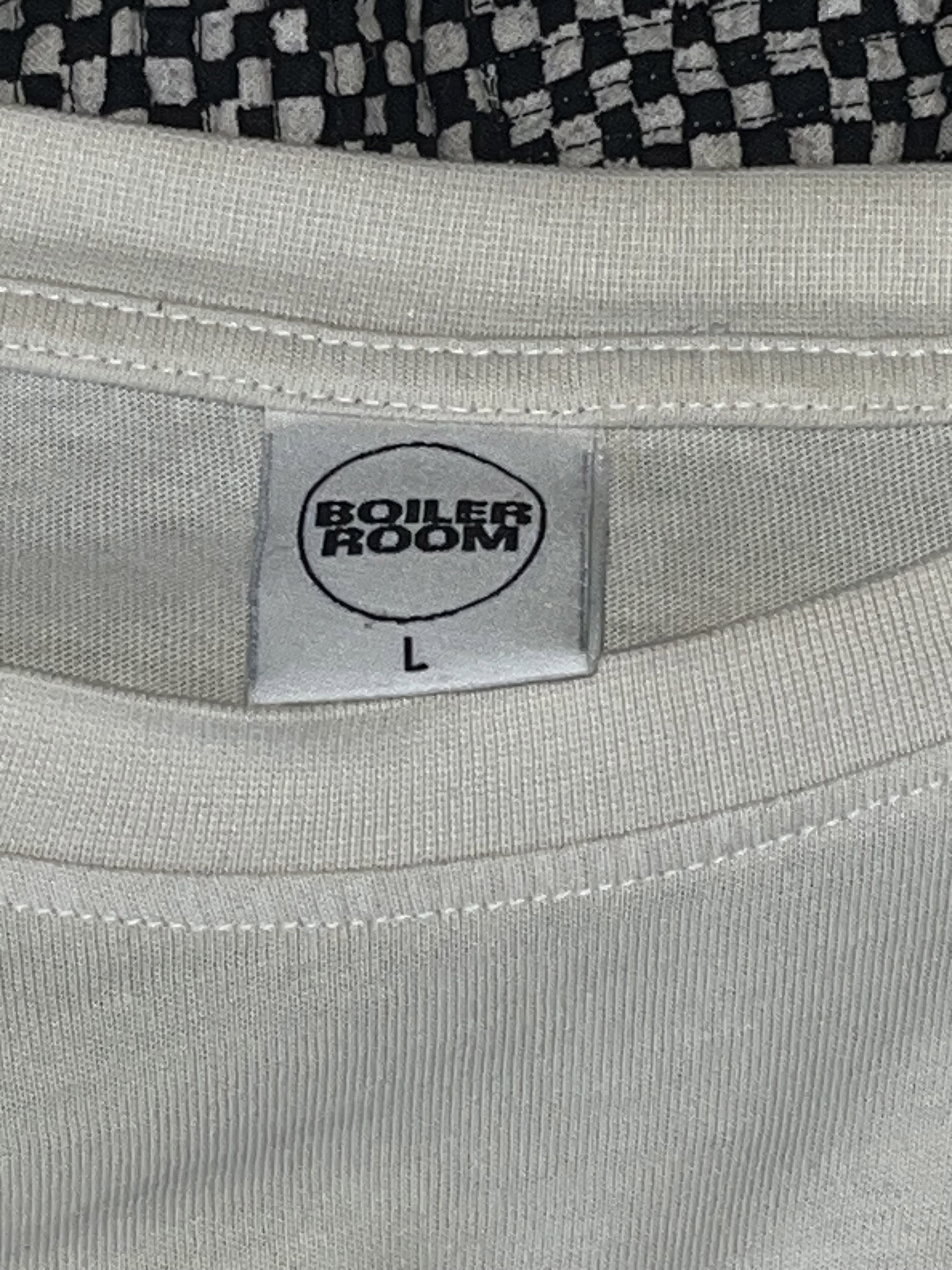 Boiler Room BOILER ROOM WHITE LONG SLEEVE Size US L / EU 52-54 / 3 - 3 Thumbnail