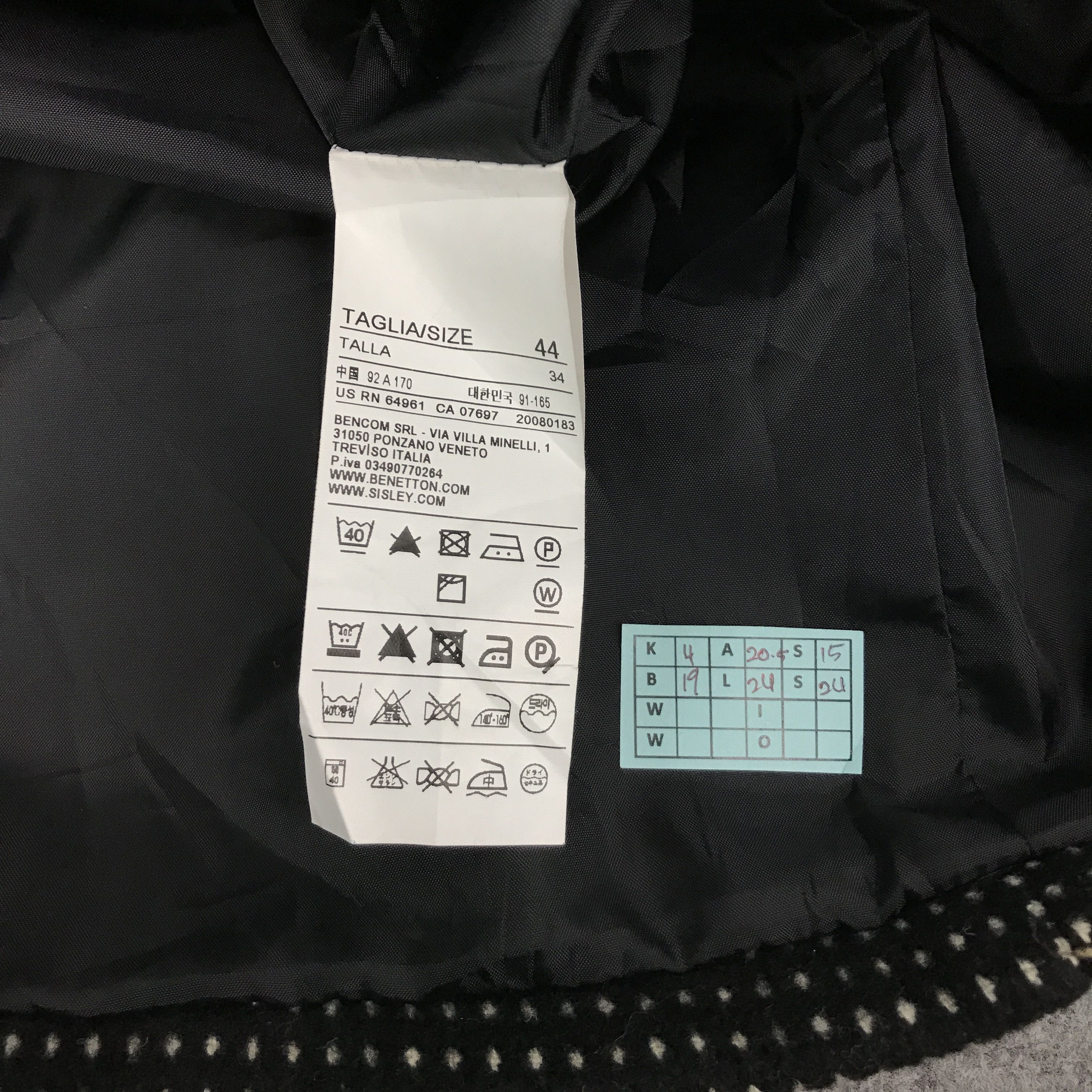 Benetton × Japanese Brand BENETTON BUTTON WOOL JACKET Size US M / EU 48-50 / 2 - 10 Thumbnail