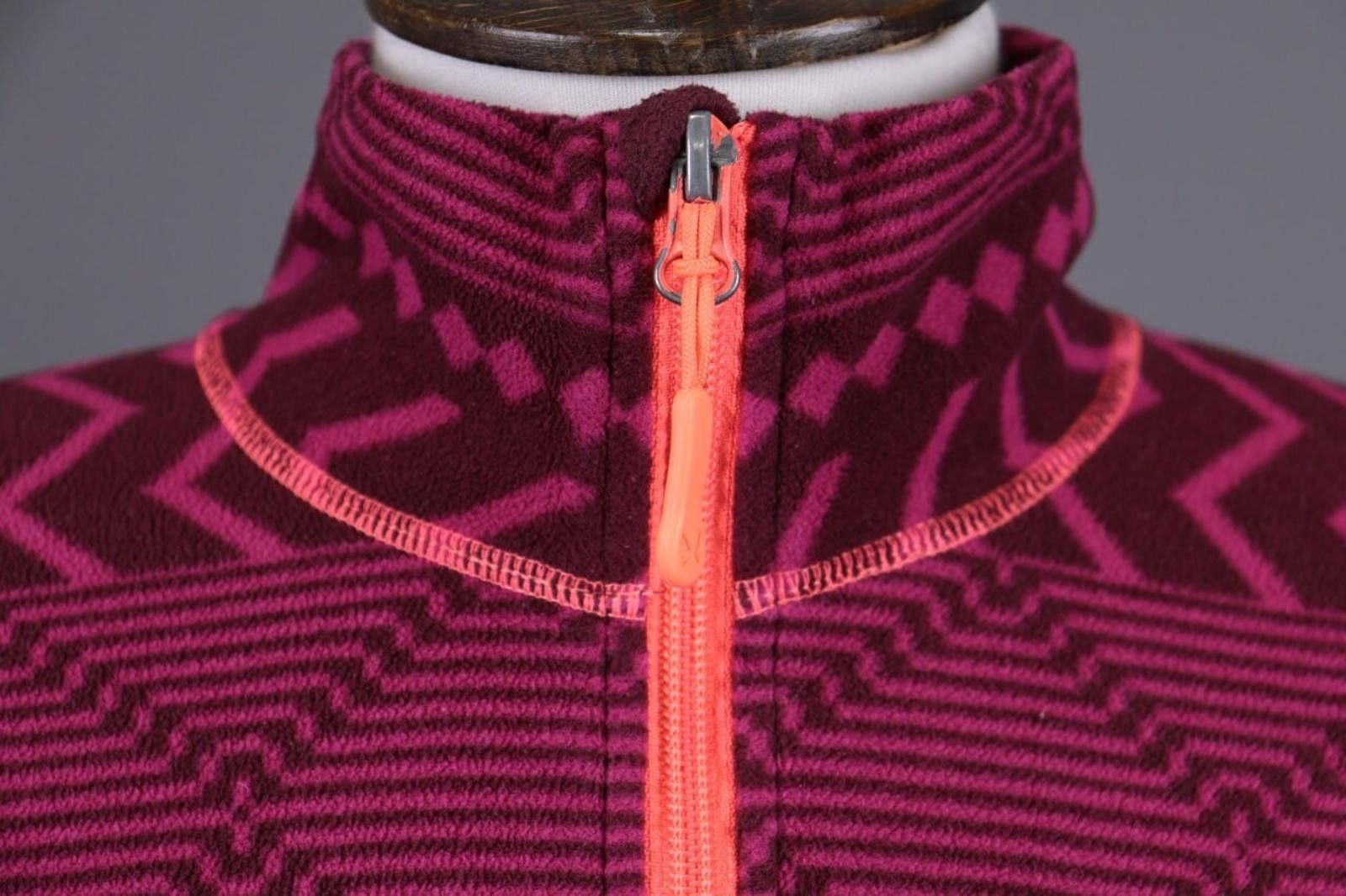 Designer Kari Traa Purple Geometric Striped Jacket Size L Size L / US 10 / IT 46 - 6 Thumbnail