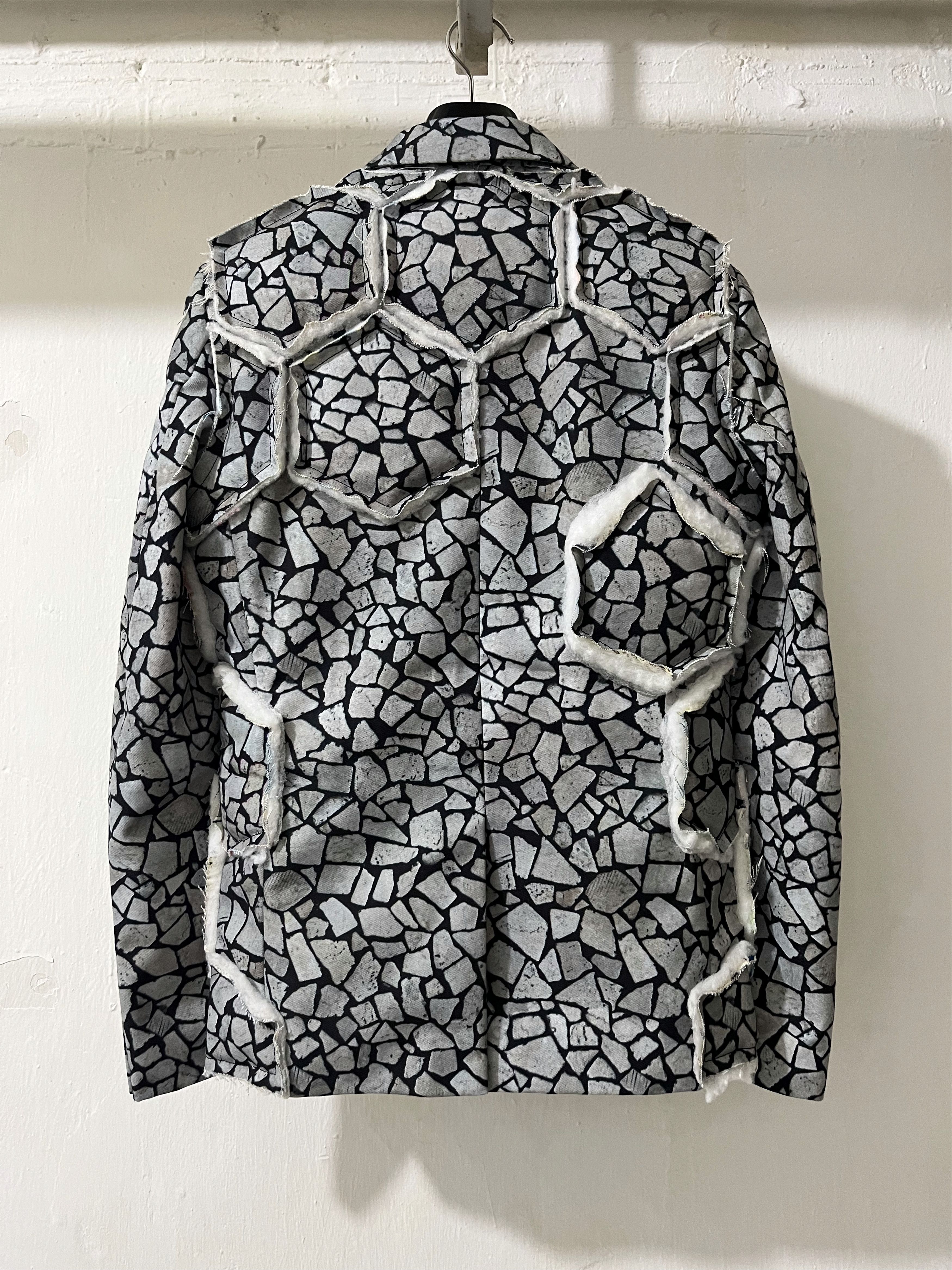 Comme des Garcons Homme Plus FW18 COMME des GARÇONS HOMME PLUS PADDED BLAZER Size 44R - 2 Thumbnail