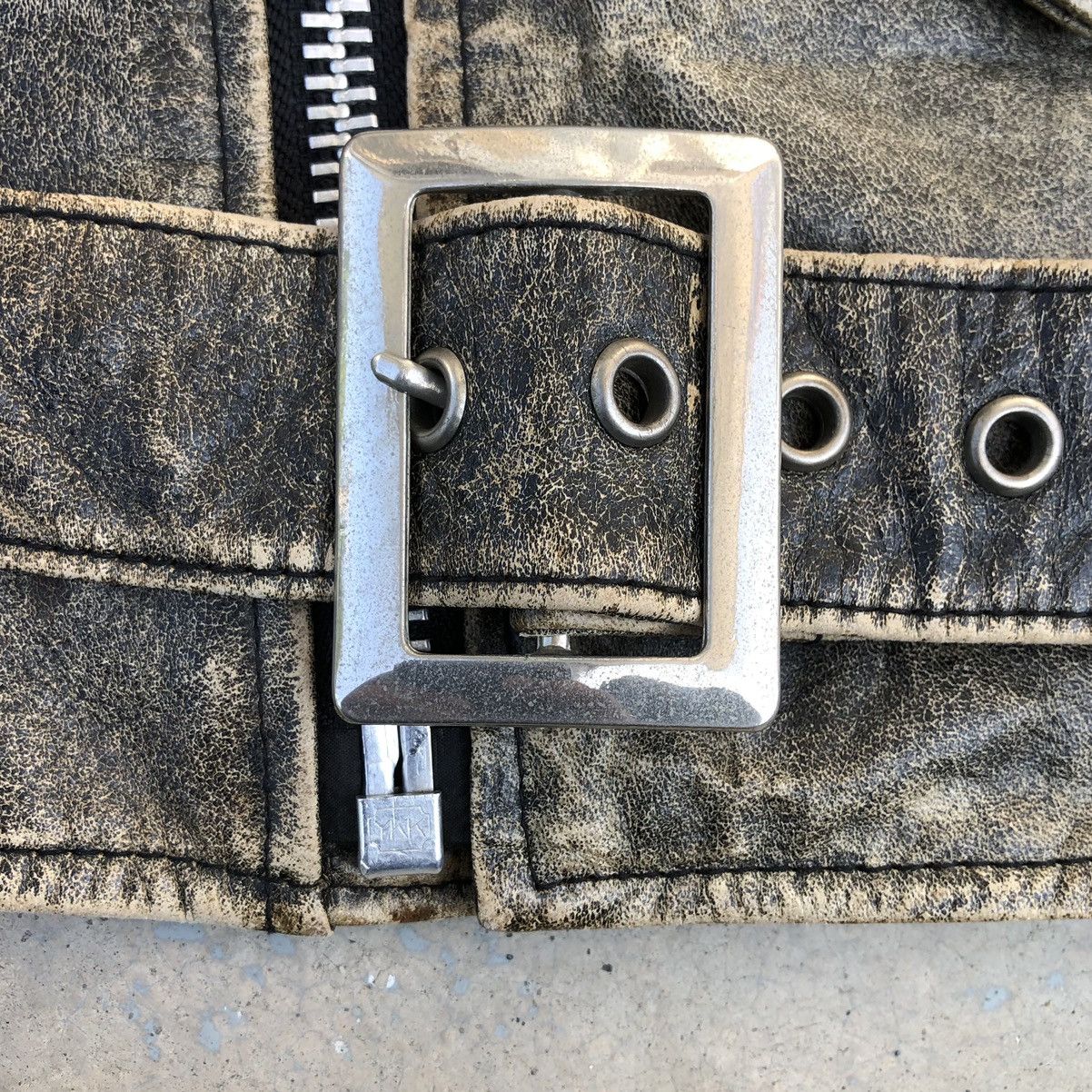 Vintage 🔥VTG Custom Saber Tiger Double Collar Inspired Lewis Leather Size US M / EU 48-50 / 2 - 12 Thumbnail