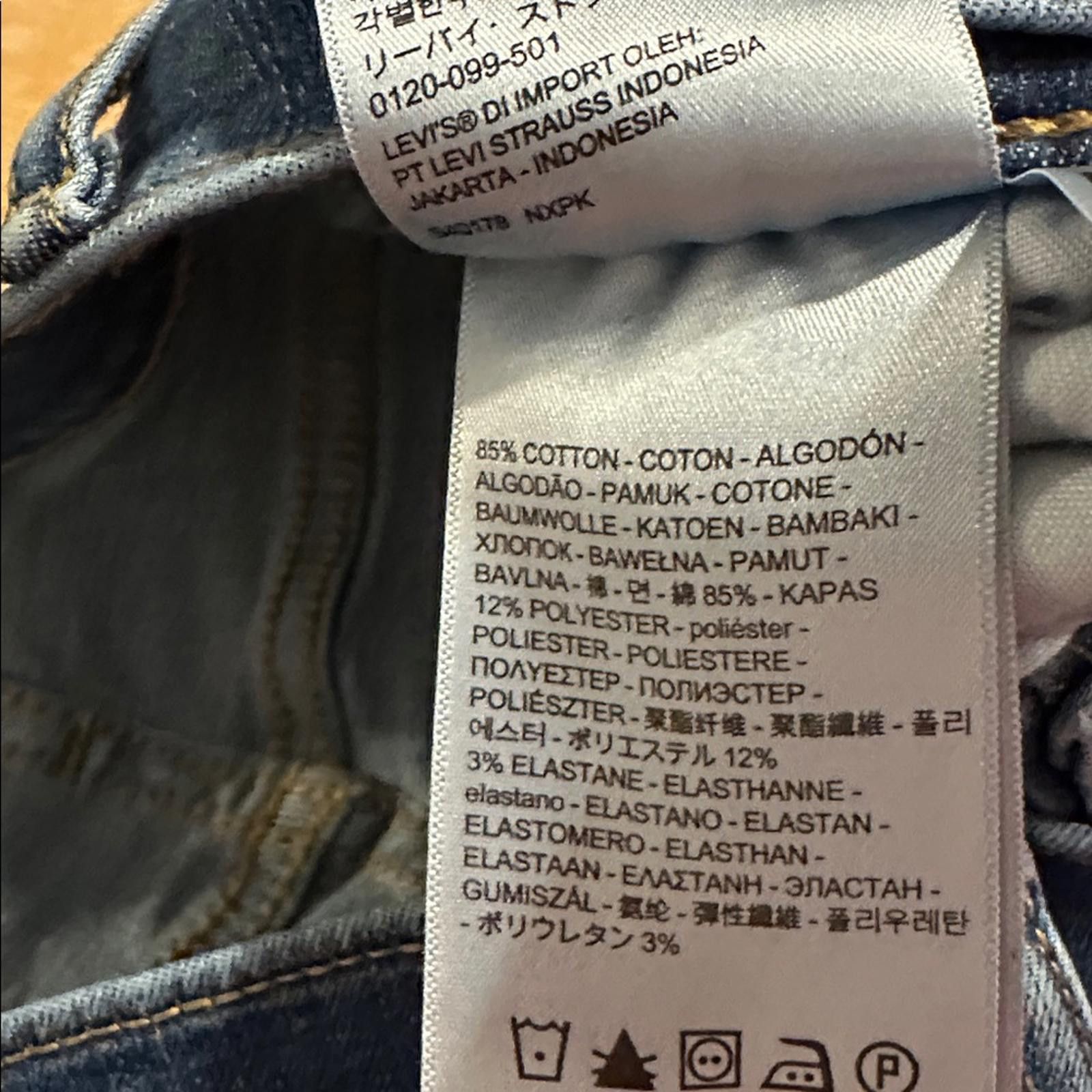 Levi's Levi's Women's sz 24 Mile High Skinny Classic Jeans Size 24" / US 00 / IT 34 - 5 Thumbnail