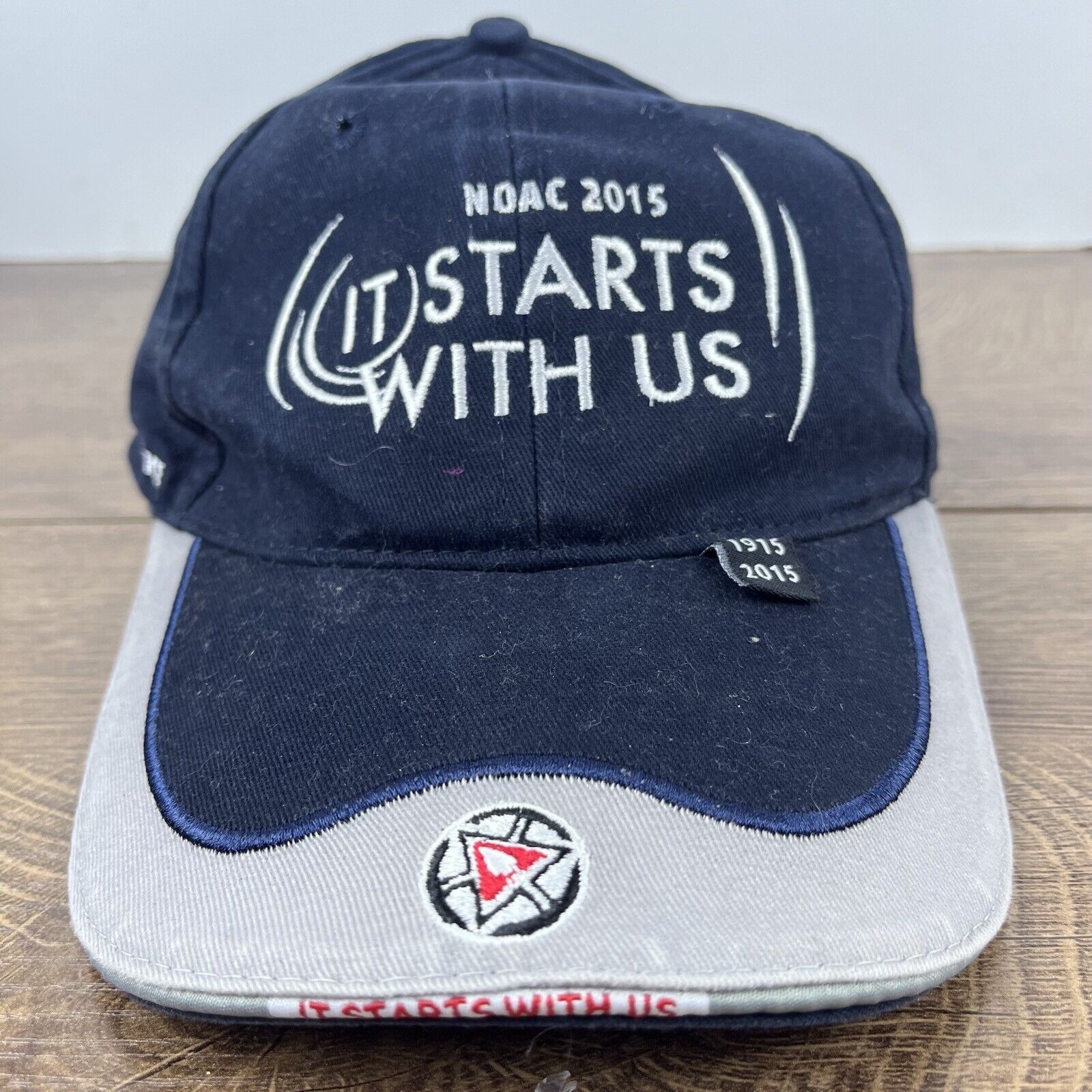 Other NOAC 2015 Hat It Starts with Us Hat Blue Adjustable Hat Blue Size ONE SIZE - 2 Thumbnail