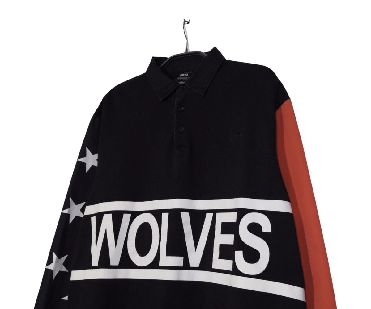 Publish Publish Long Sleeve Rugby Polo Shirt Mens Sz L Size US L / EU 52-54 / 3 - 3 Thumbnail