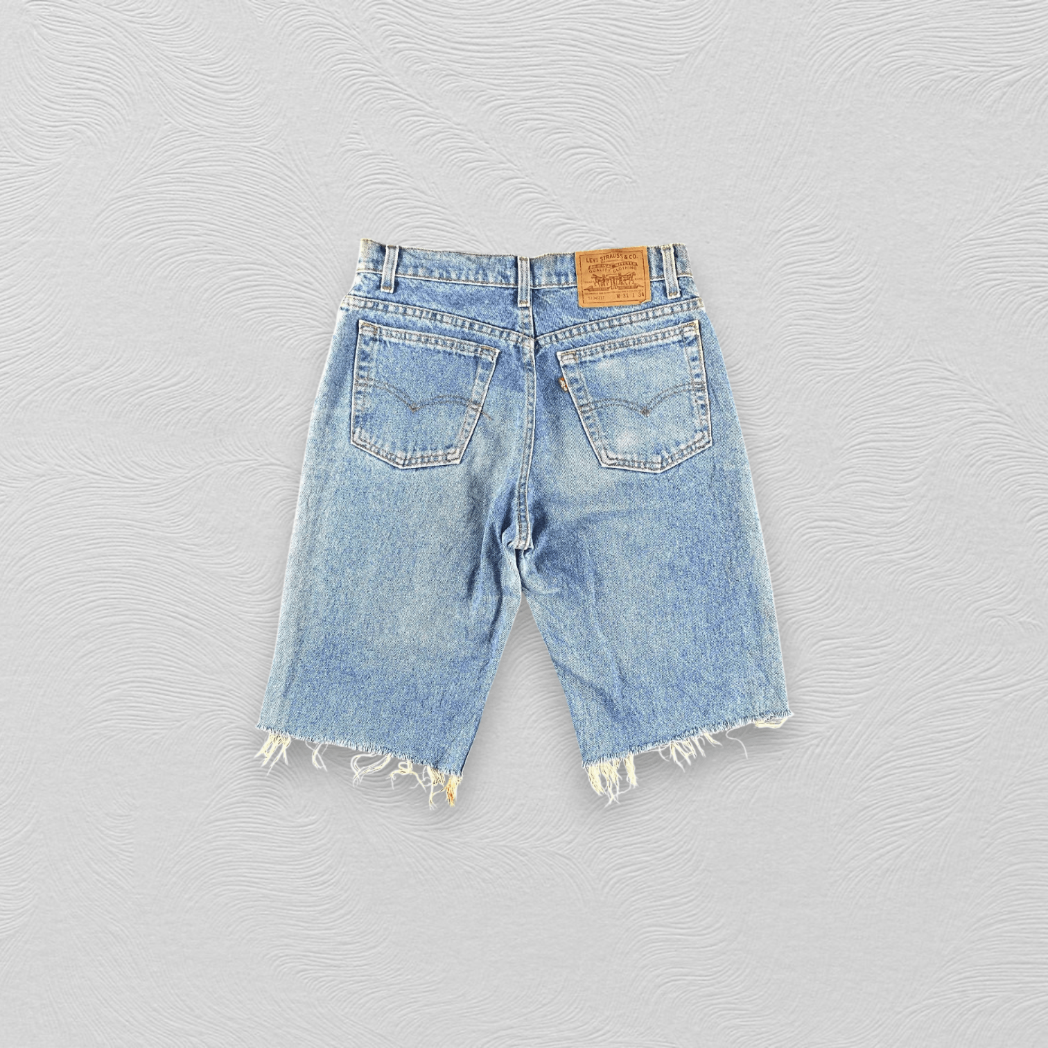 Levi's Vintage Levis 510 Jeans Faded Blue Short Pants KJ3451 Size US 30 / EU 46 - 2 Thumbnail